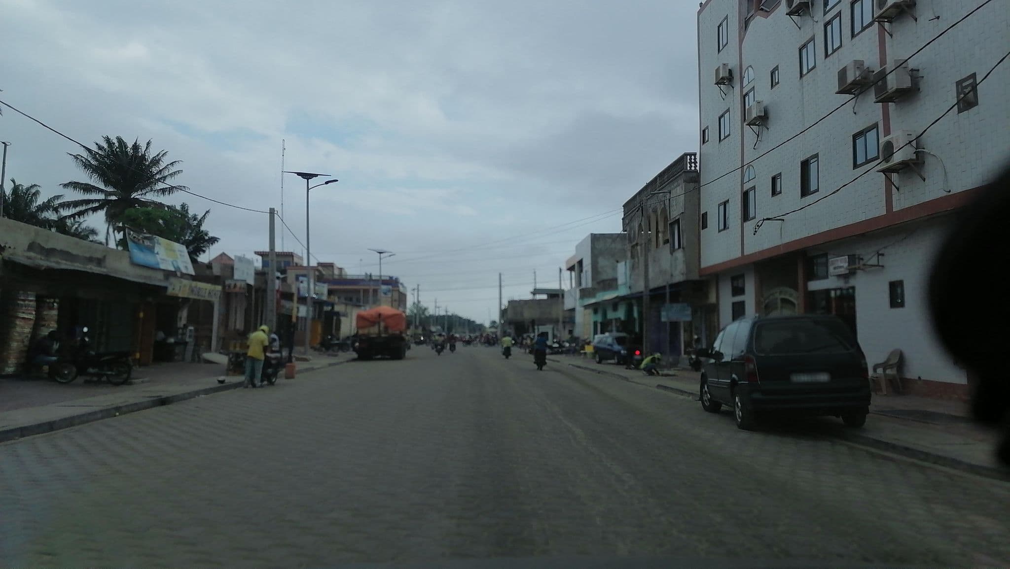 Street view near Liberty Hotel, Godomè — © mensanh (CC BY-SA · Mapillary)