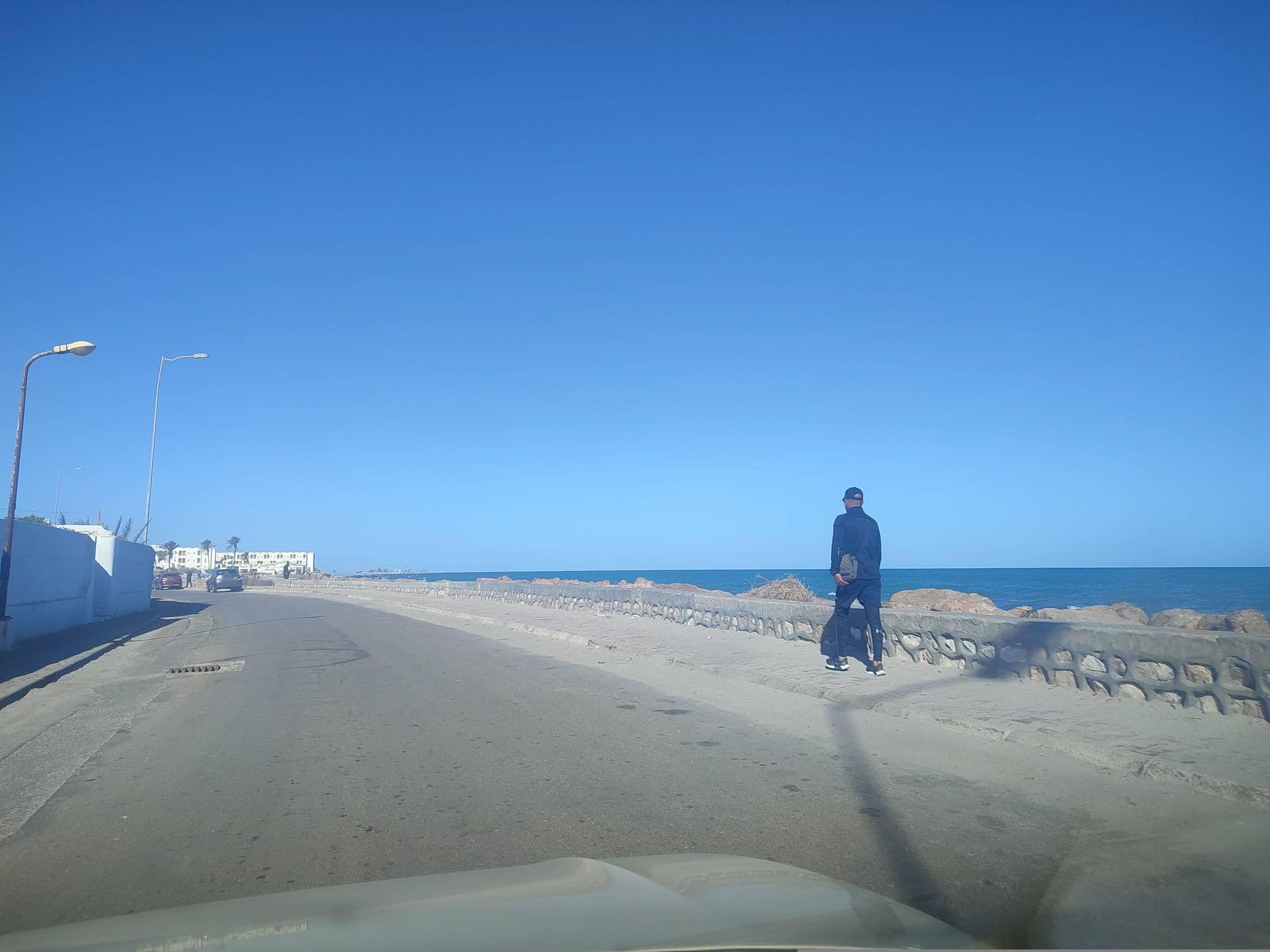 Street view near Hôtel Flamingo, El Mgarsa — © YahmadiMed (CC BY-SA · Mapillary)