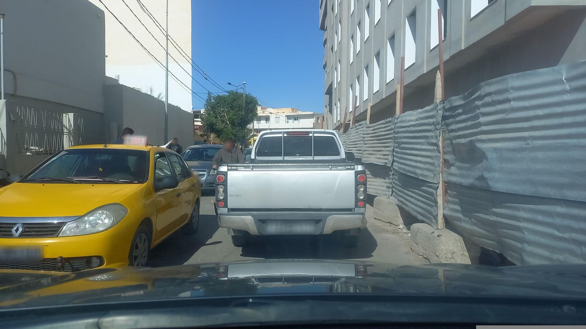 Street view near Hôtel Maamoun, Gafsa — © aksentini (CC BY-SA · Mapillary)