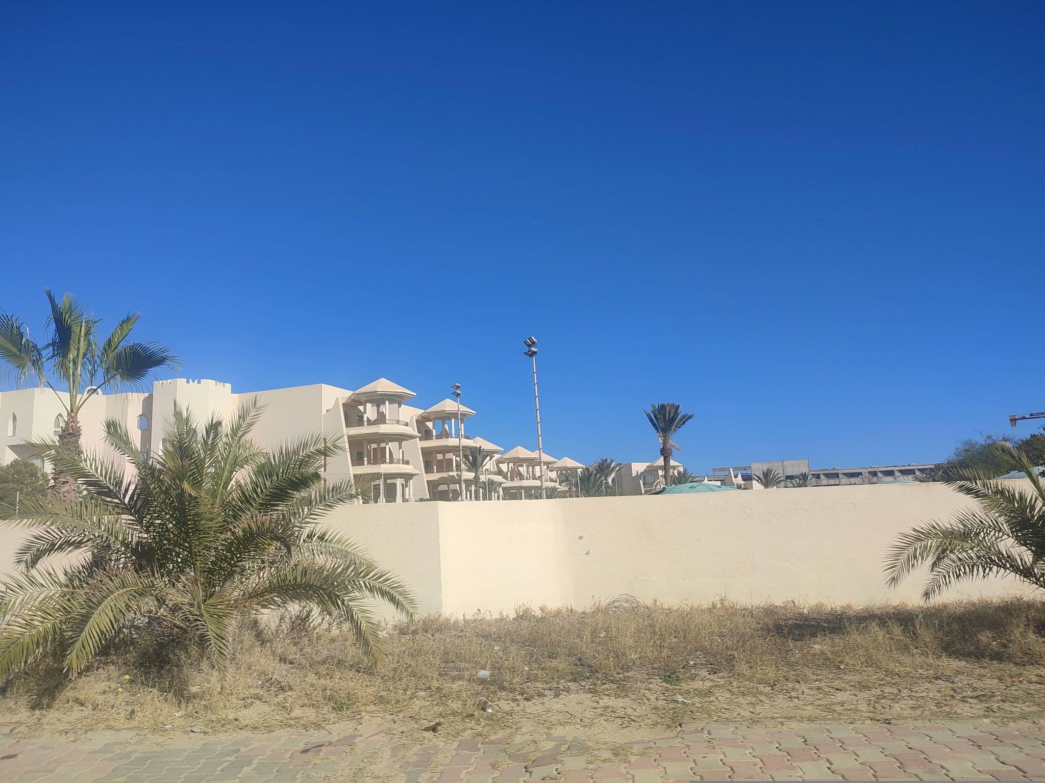 Street view near Hôtel Rodes, El Mgarsa — © YahmadiMed (CC BY-SA · Mapillary)