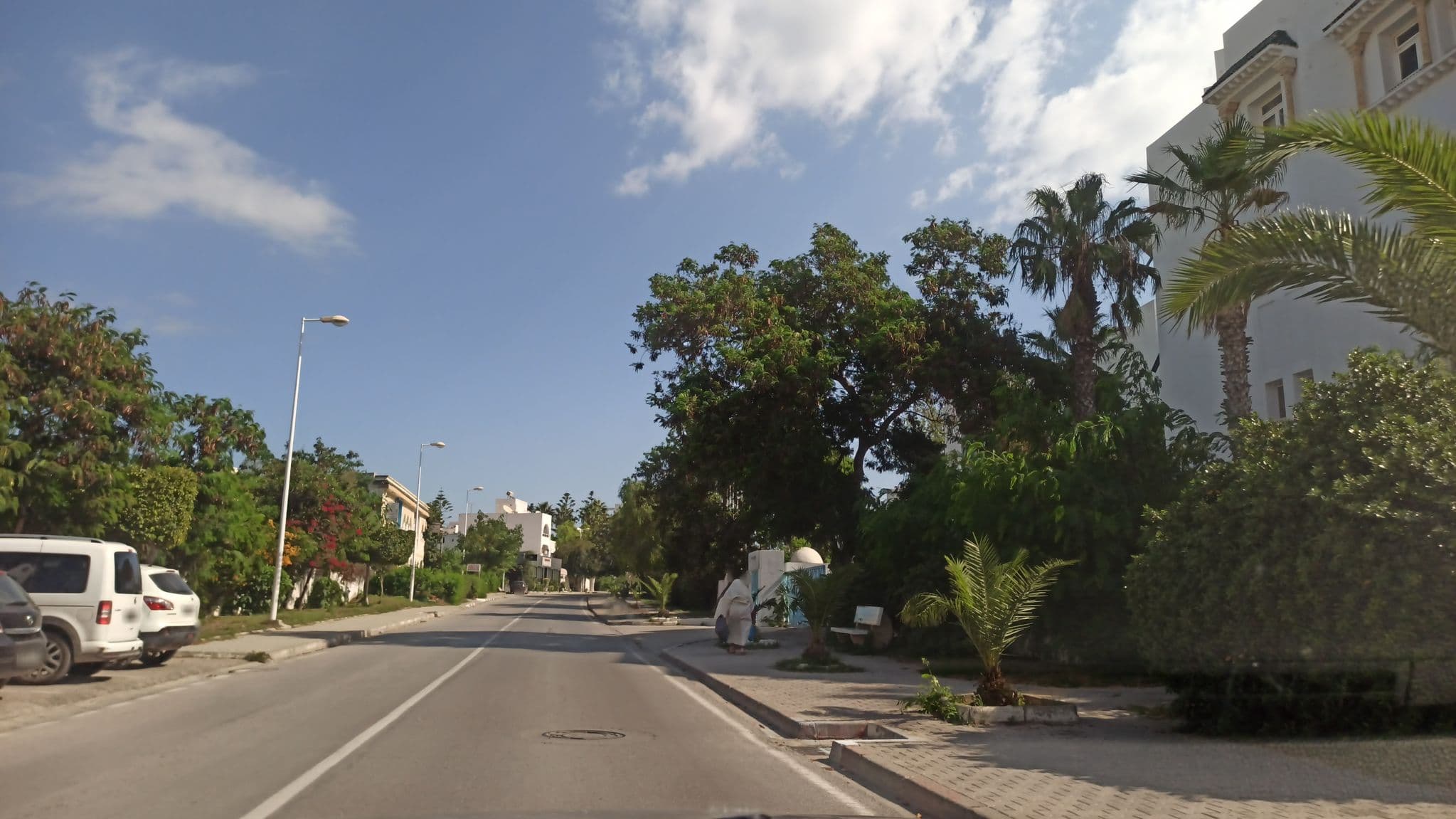 Street view near L'Escapade Royale, Hammamet