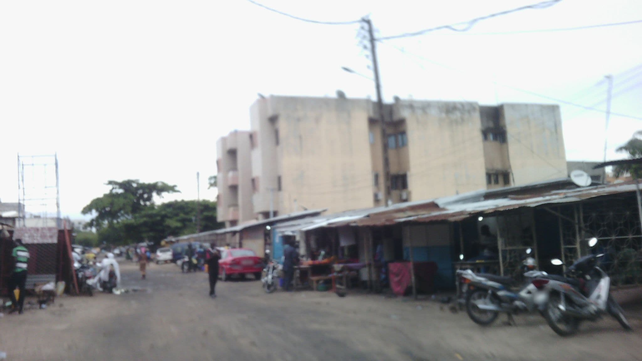 Street view near Hôtel MelJomar, Cotonou — © saliousoft (CC BY-SA · Mapillary)