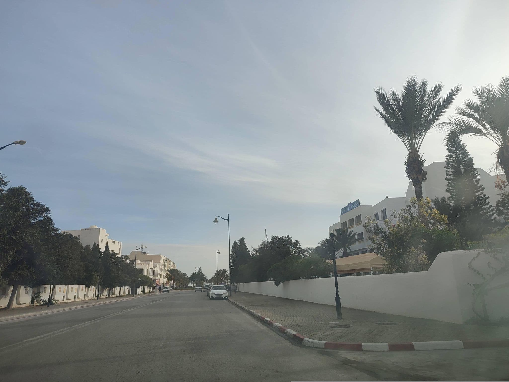 Street view near Hôtel Basen Bahia Beach, Hammamet