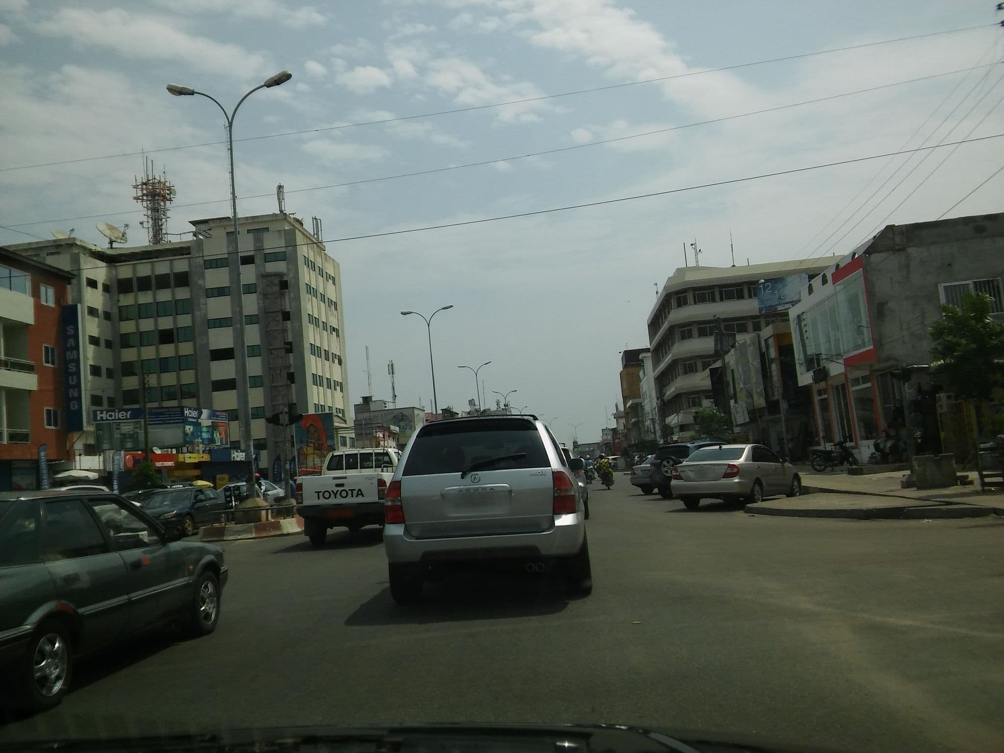 Street view near Vertigo, Cotonou — © saliousoft (CC BY-SA · Mapillary)