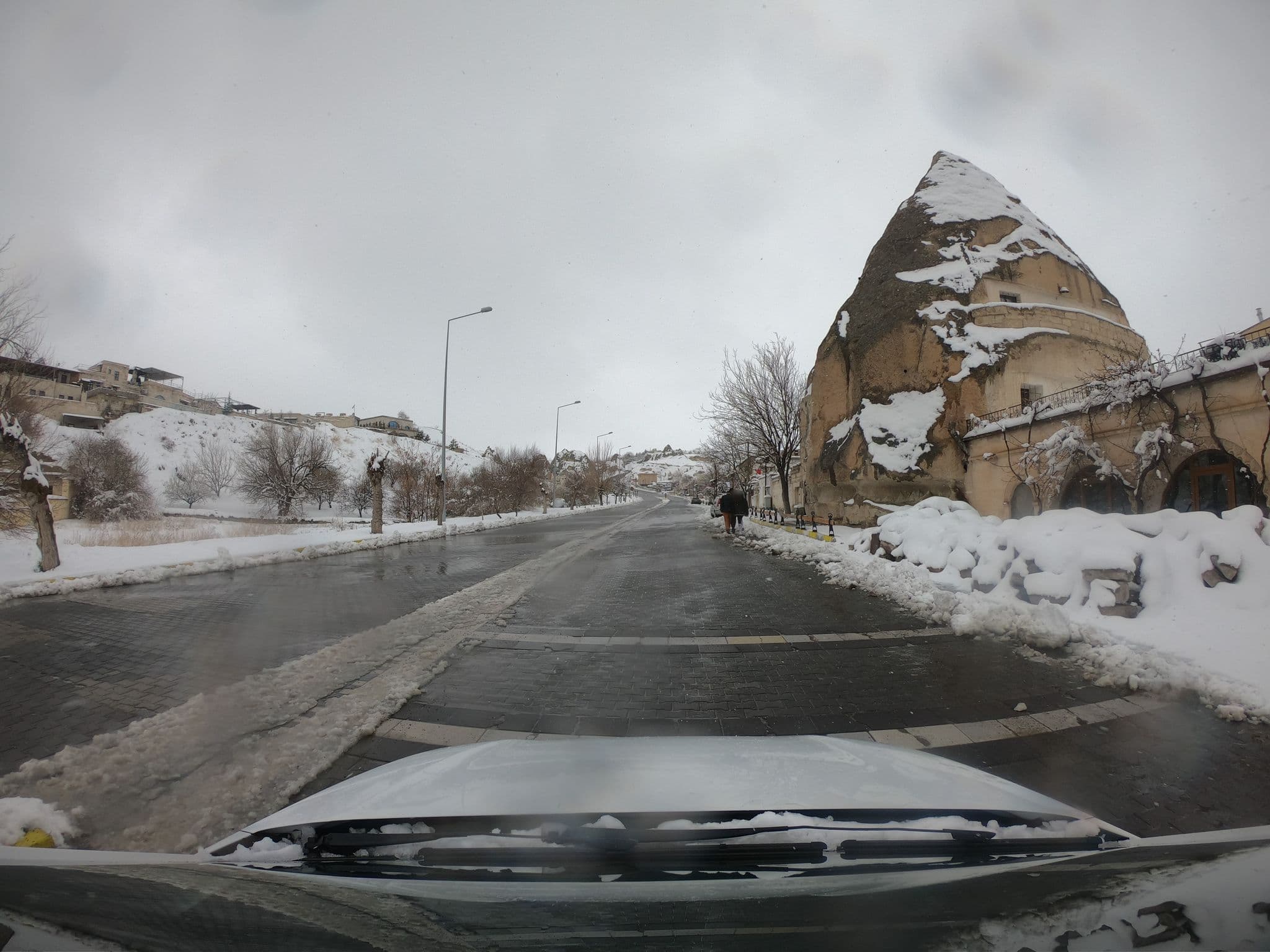 Street view near Saksağan, Göreme