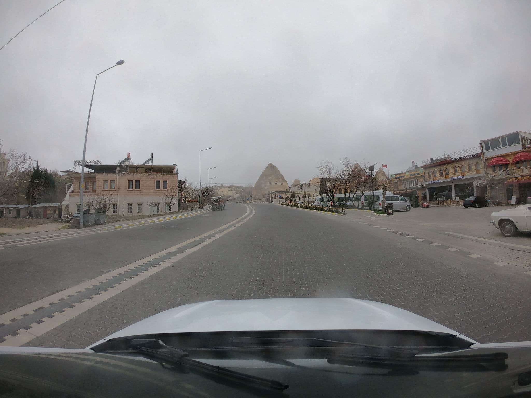 Street view near Central Stone House, Göreme