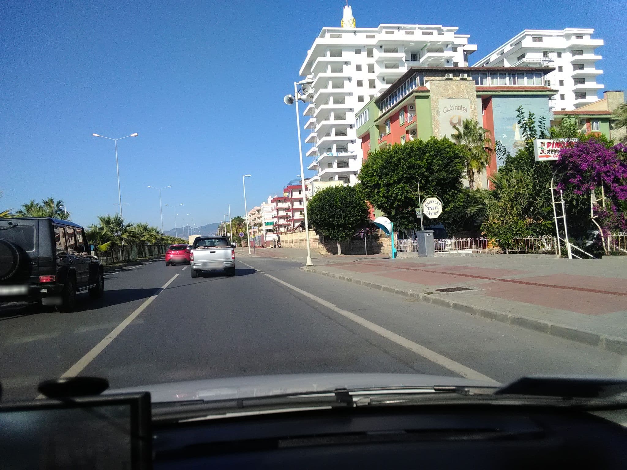 Street view near Galaxy Beach Hotel, Kargıcak — © andershl (CC BY-SA · Mapillary)
