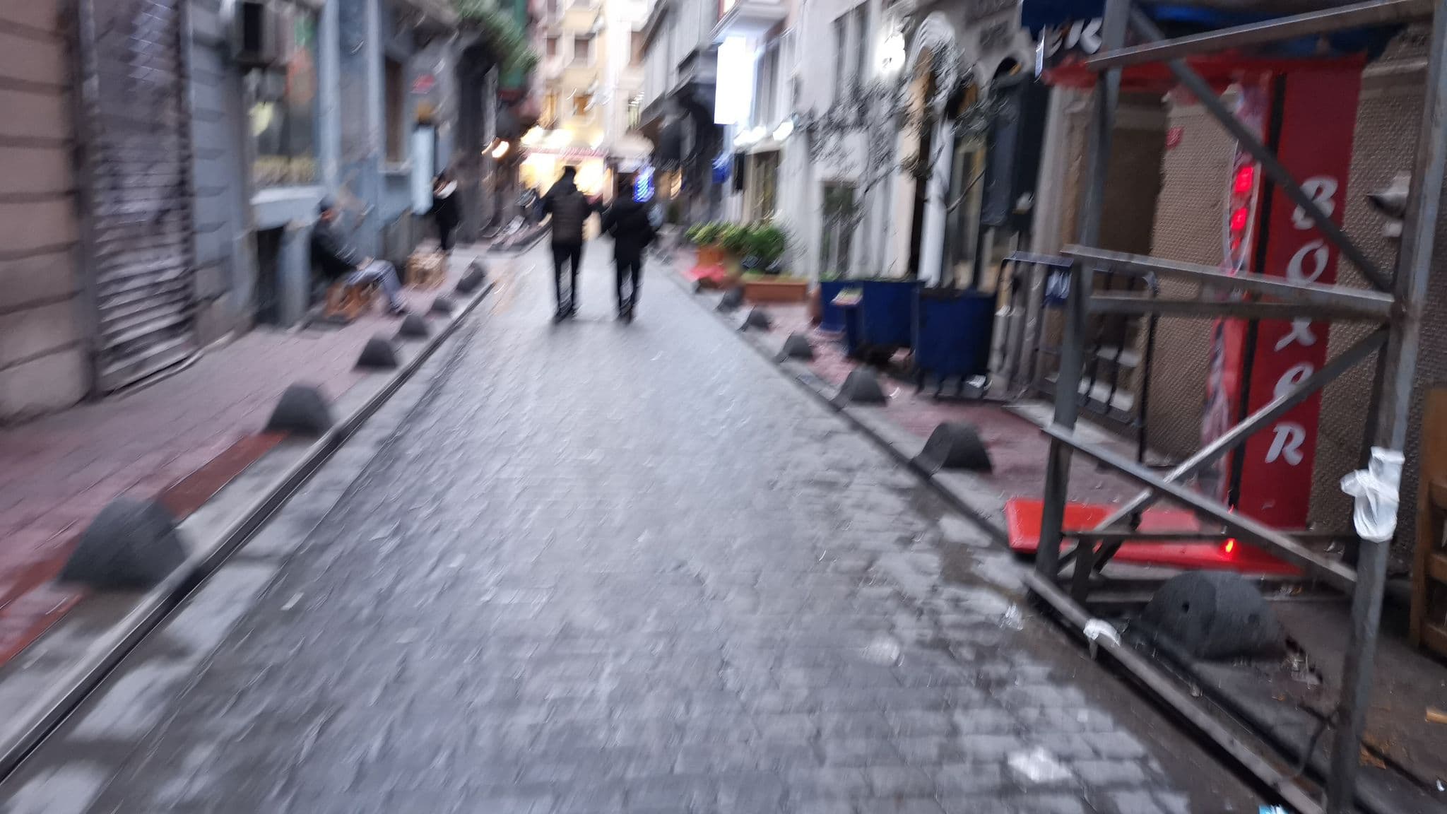 Street view near Shamrock Hotel, Eminönü