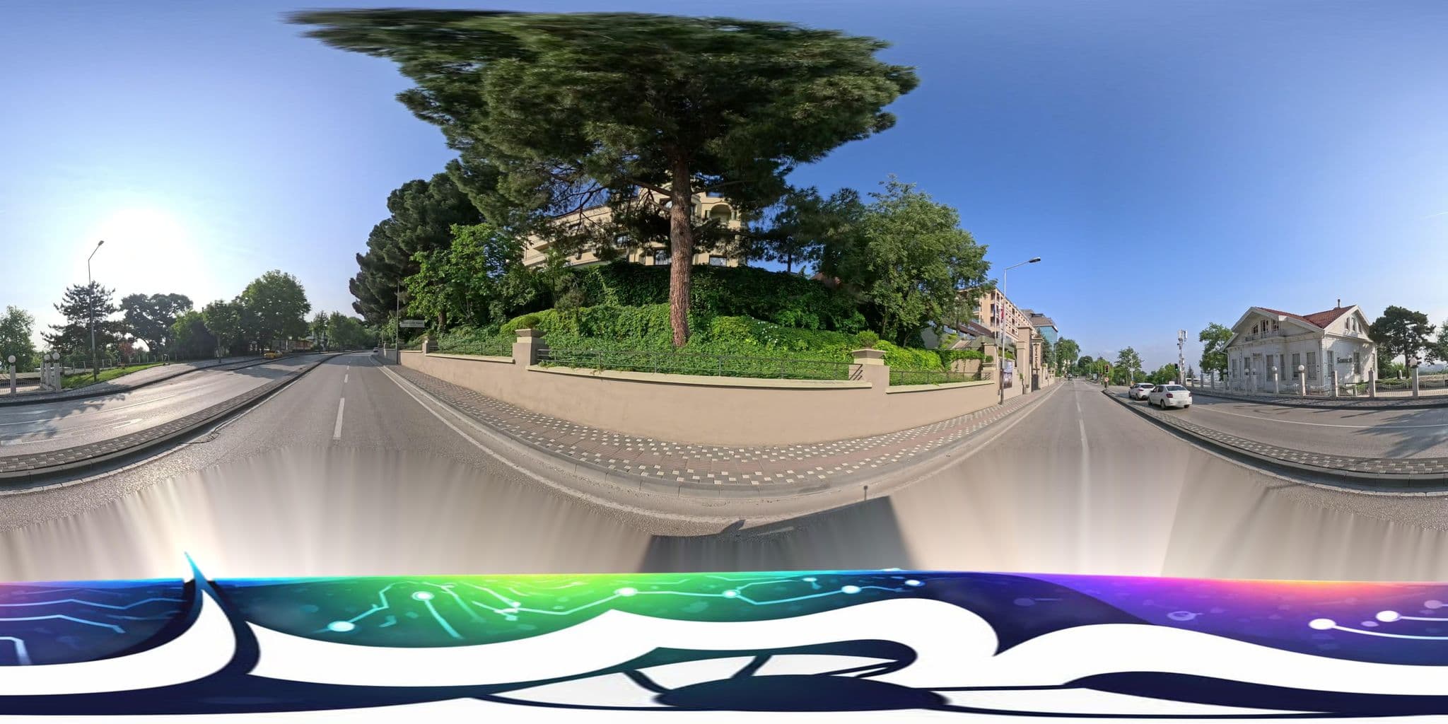 Street view near Çelik Palas Thermal Spa Hotel, Bursa — © burakonder (CC BY-SA · Mapillary)