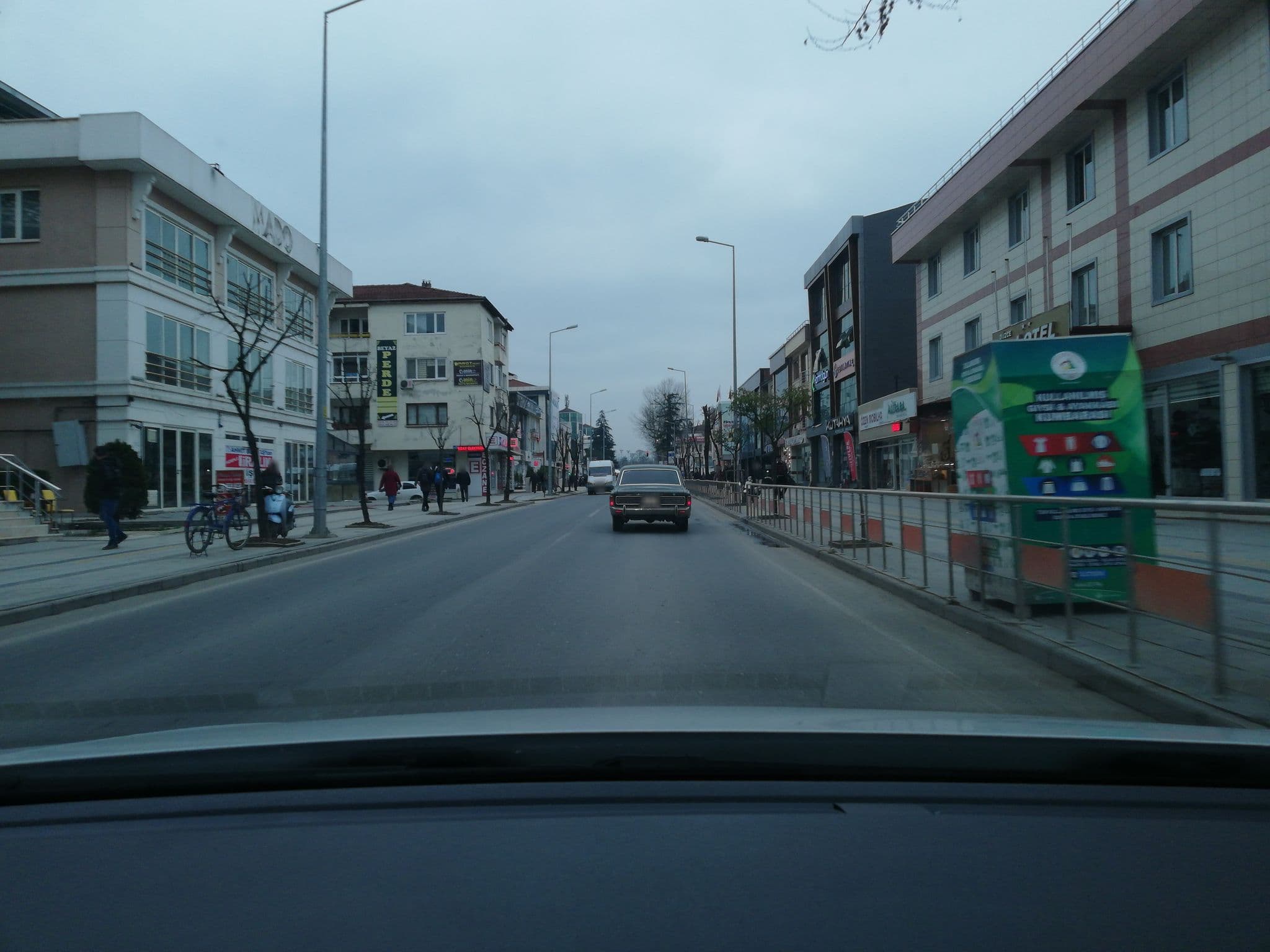 Street view near Anıl Otel, Düzce — © sefaonur (CC BY-SA · Mapillary)