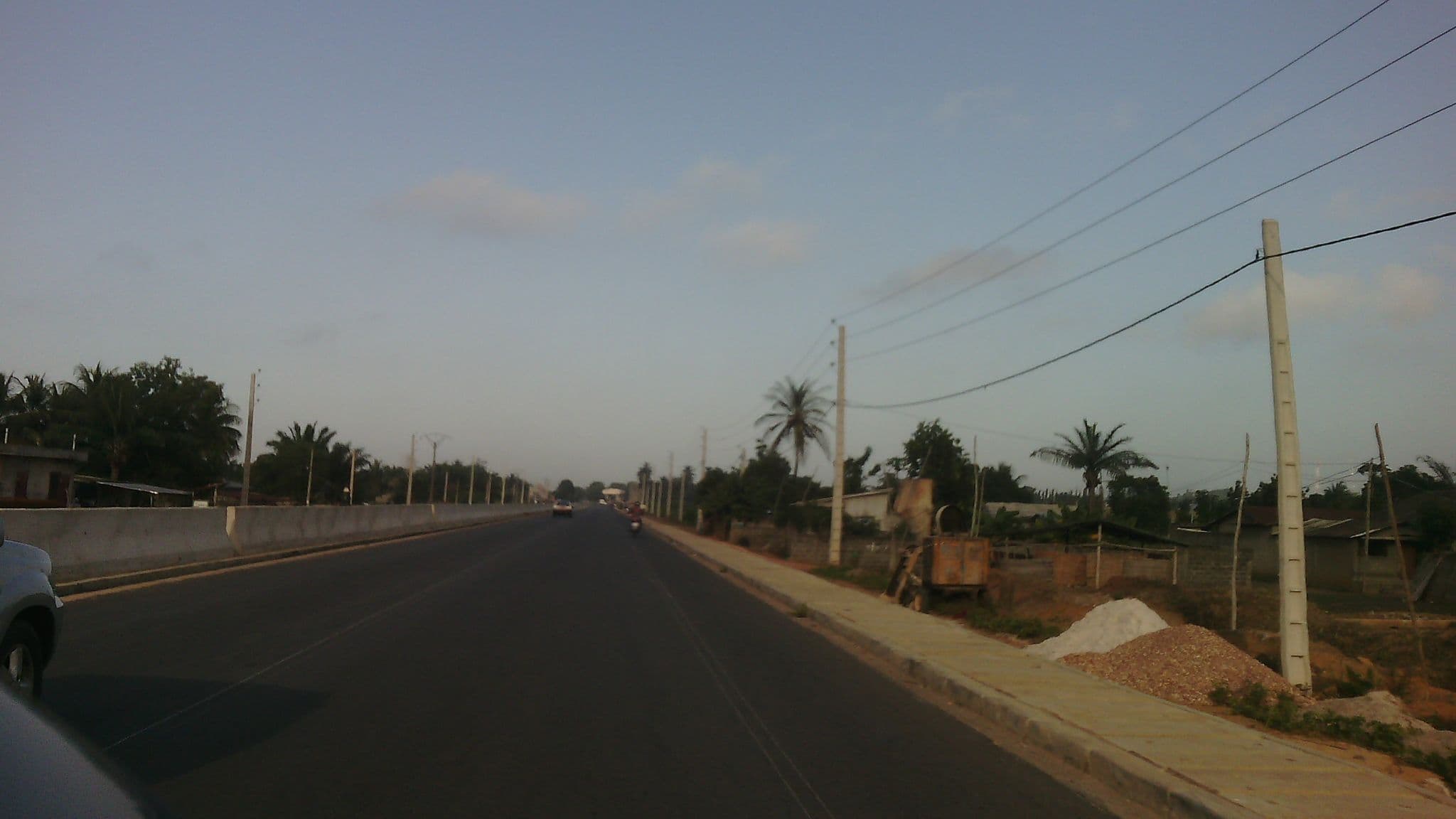 Street view near Chez ma tante, Ouidah — © saliousoft (CC BY-SA · Mapillary)