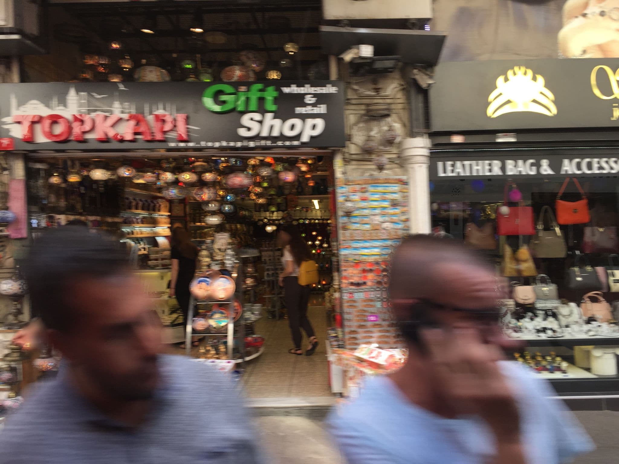 Street view near Hotel Sultania, Eminönü