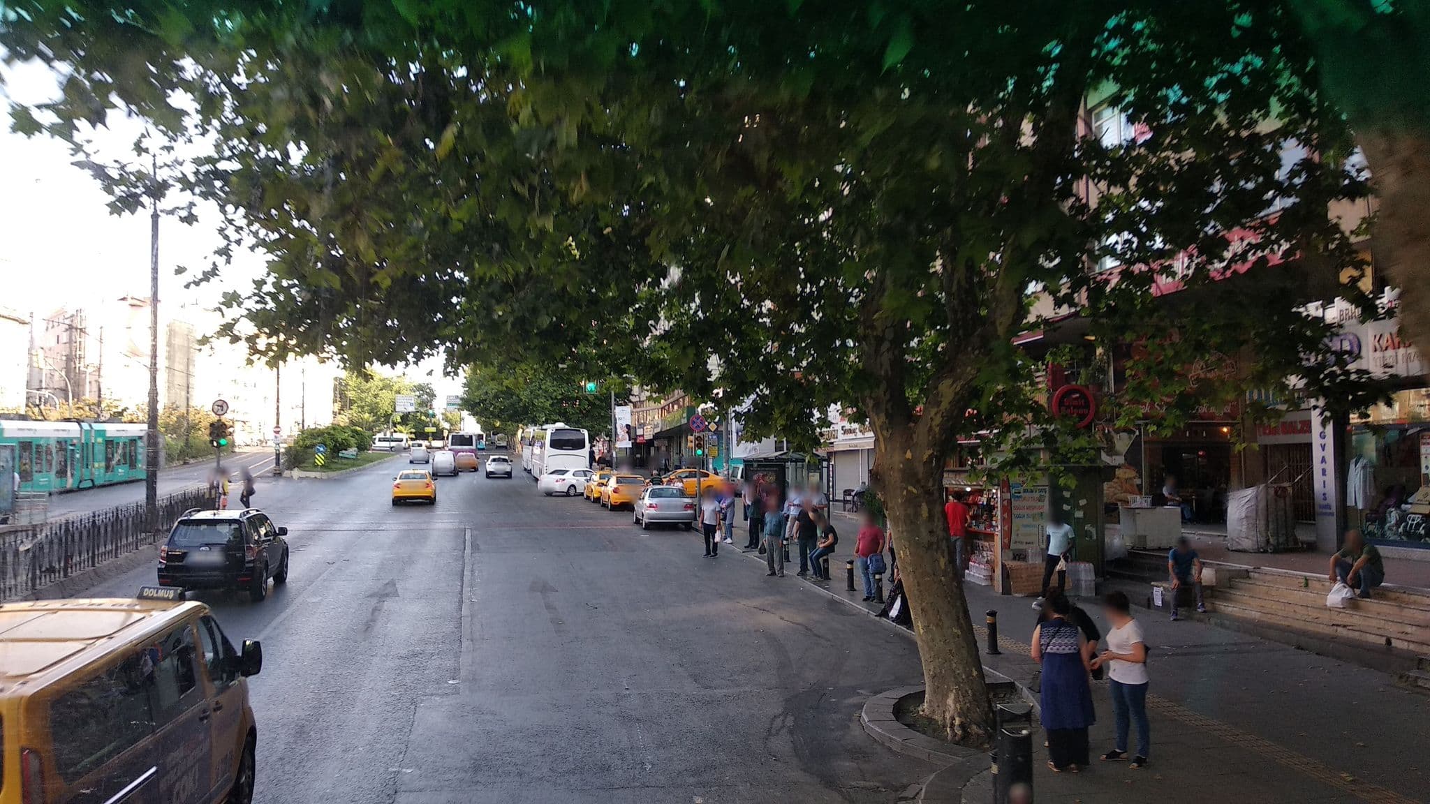 Street view near Ramada;Ramada Old City hotel, Istanbul
