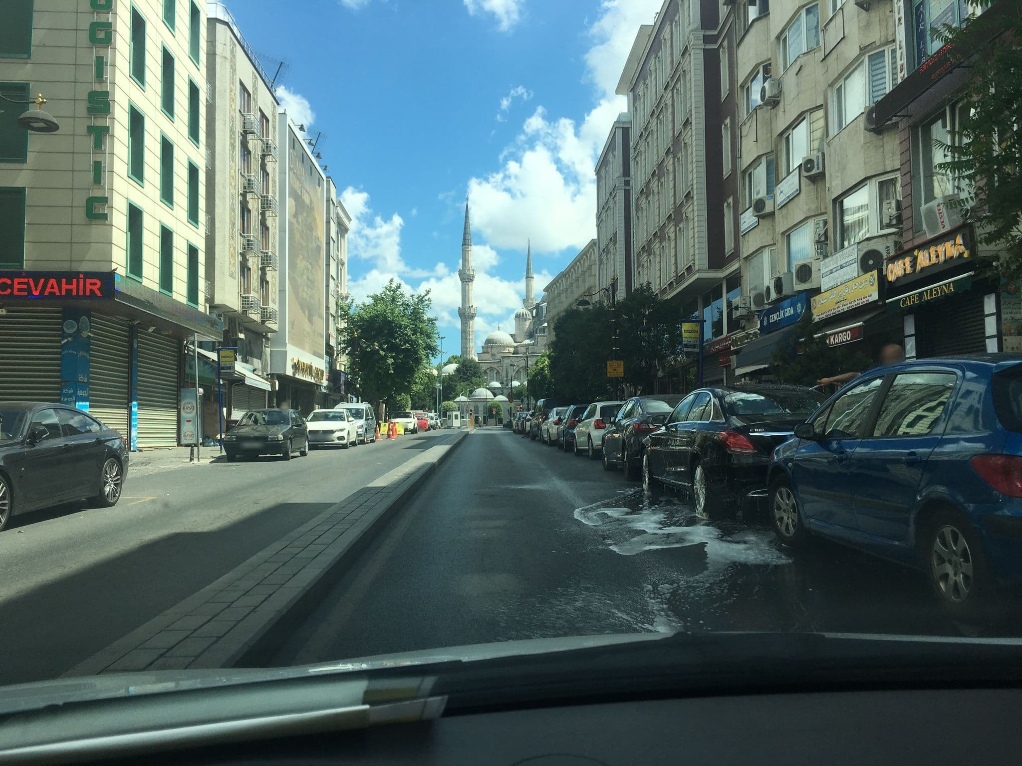 Street view near black birde hotel, Istanbul