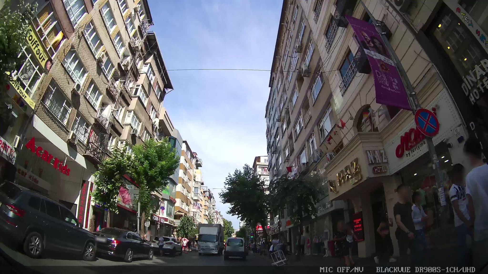 Street view near Naz Otel, Istanbul