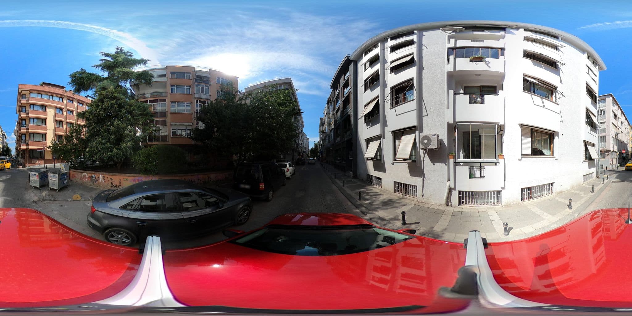 Street view near Miesha Ottoman Palace, Salacak — © ademturkmen (CC BY-SA · Mapillary)