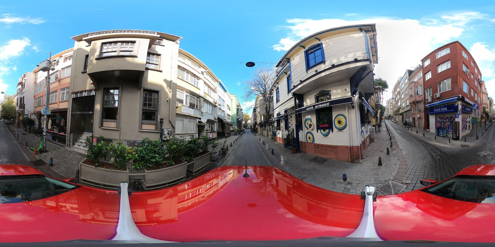 Street view near Hostel Bahane, Salacak — © ademturkmen (CC BY-SA · Mapillary)