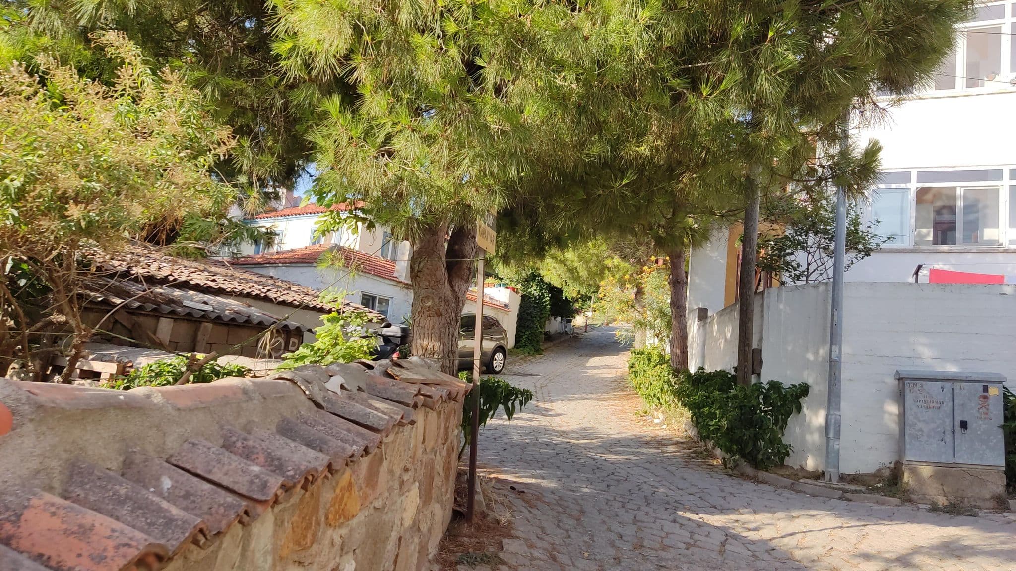Street view near Tekin Otel, Bozcaada — © orkut (CC BY-SA · Mapillary)
