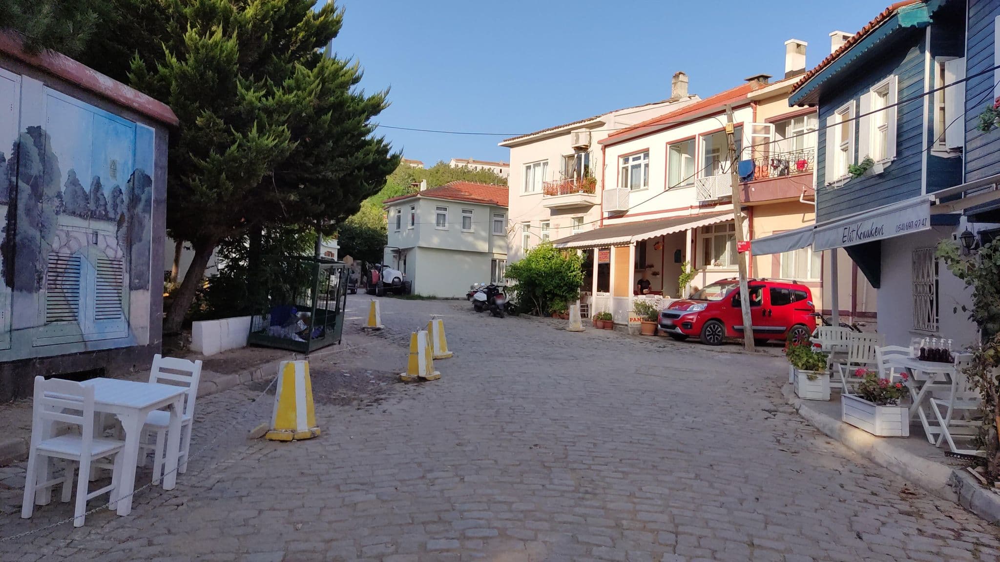 Street view near İmbat Pansiyon, Bozcaada — © orkut (CC BY-SA · Mapillary)