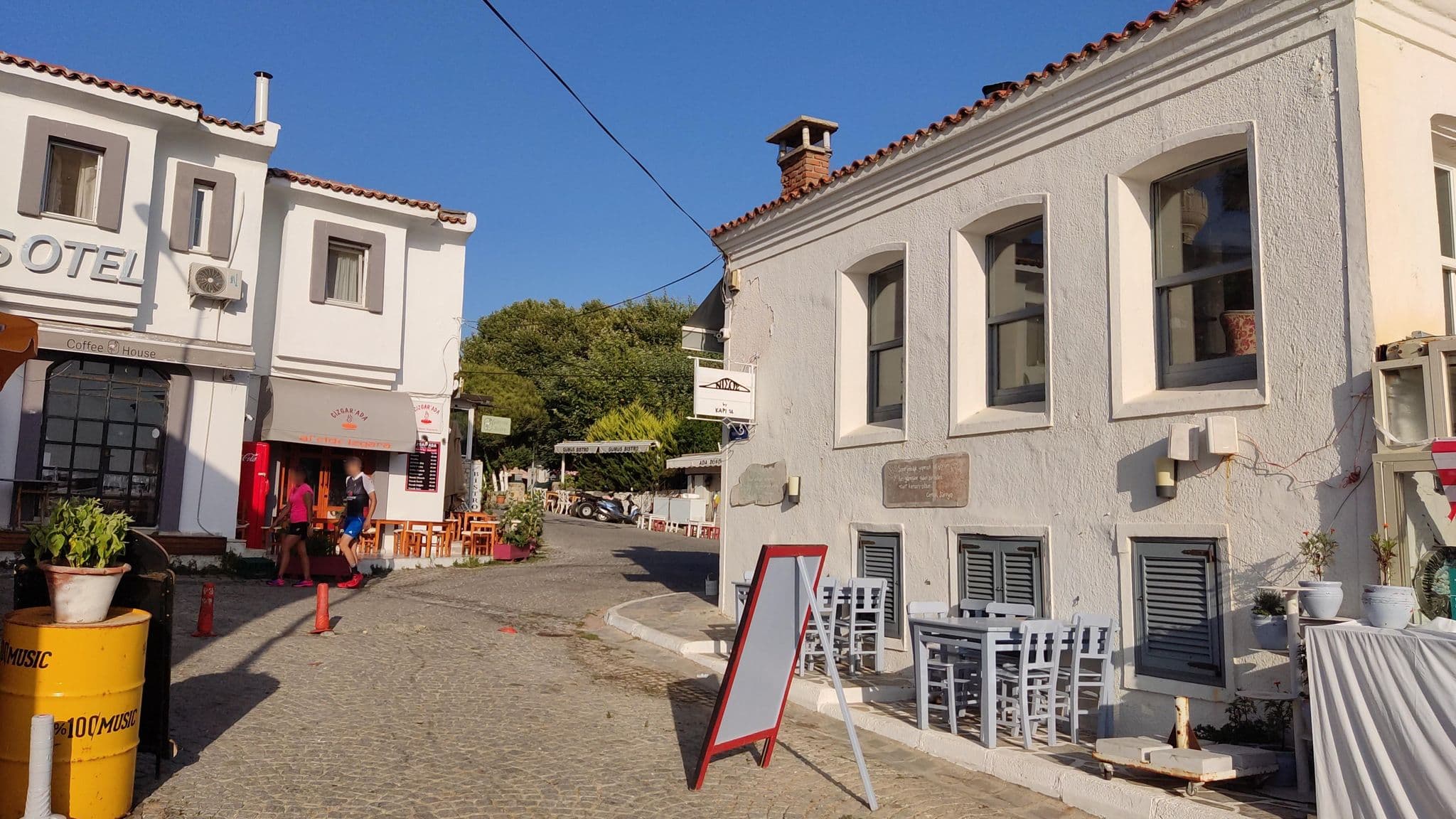 Street view near Gümüş Otel, Bozcaada — © orkut (CC BY-SA · Mapillary)