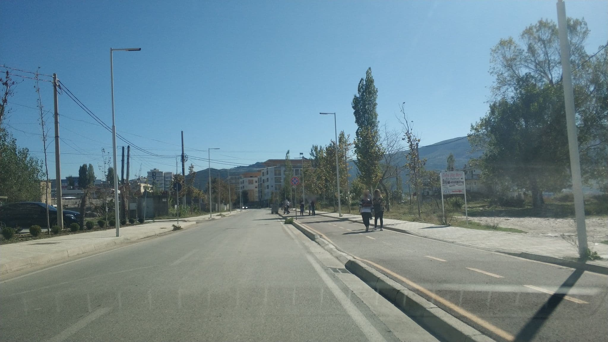 Street view near Real Hotel, Vlorë — © freddouhelk (CC BY-SA · Mapillary)