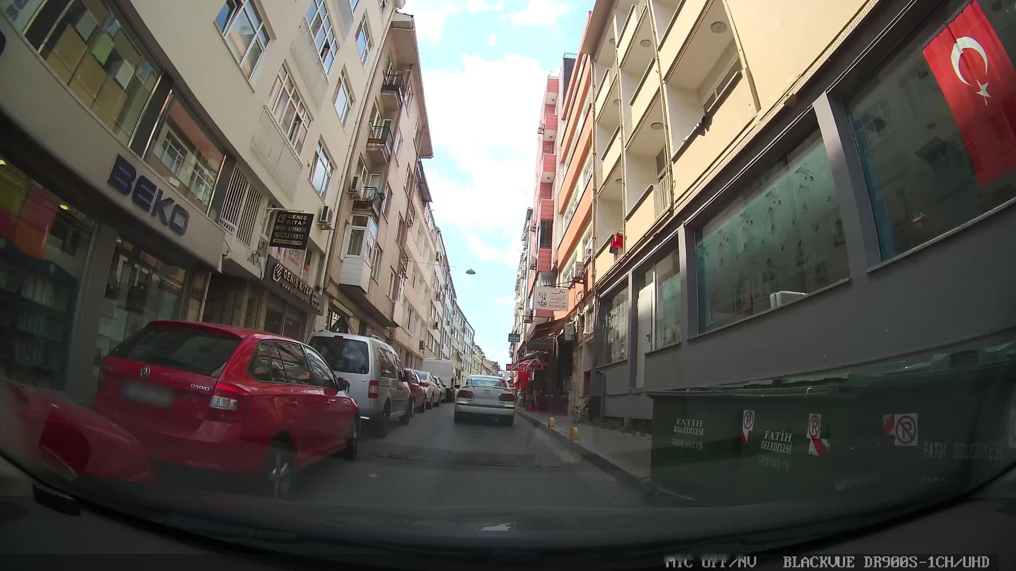 Street view near Tugra hotel, Istanbul