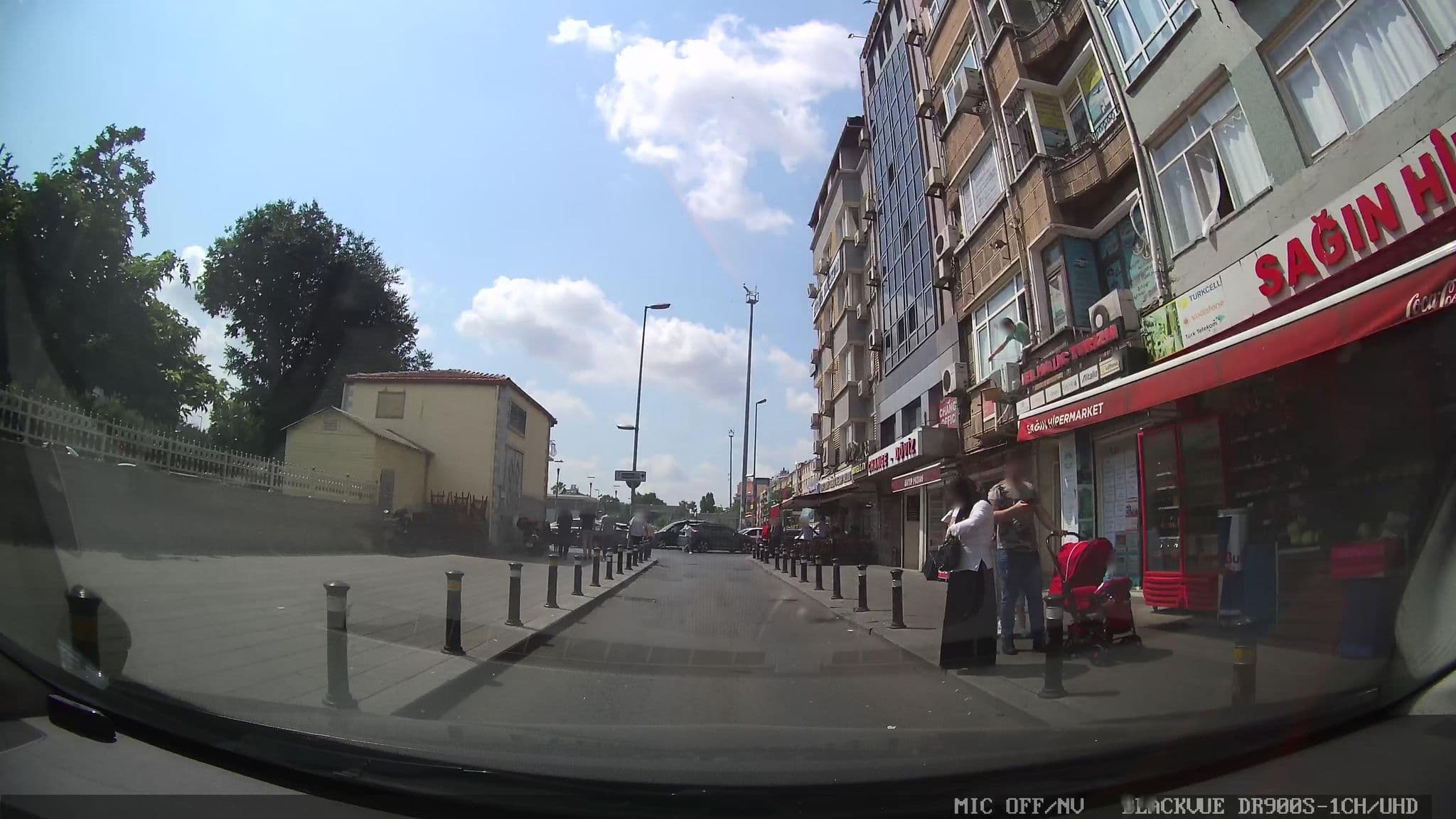 Street view near city hotel, Istanbul