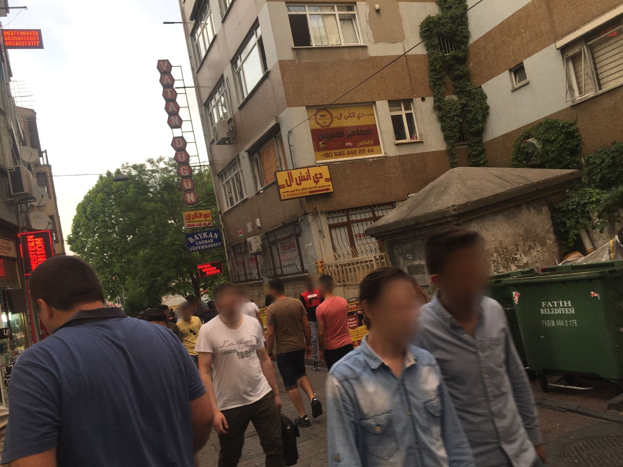 Street view near Bern Hotel, Istanbul — © sessiznotalar (CC BY-SA · Mapillary)