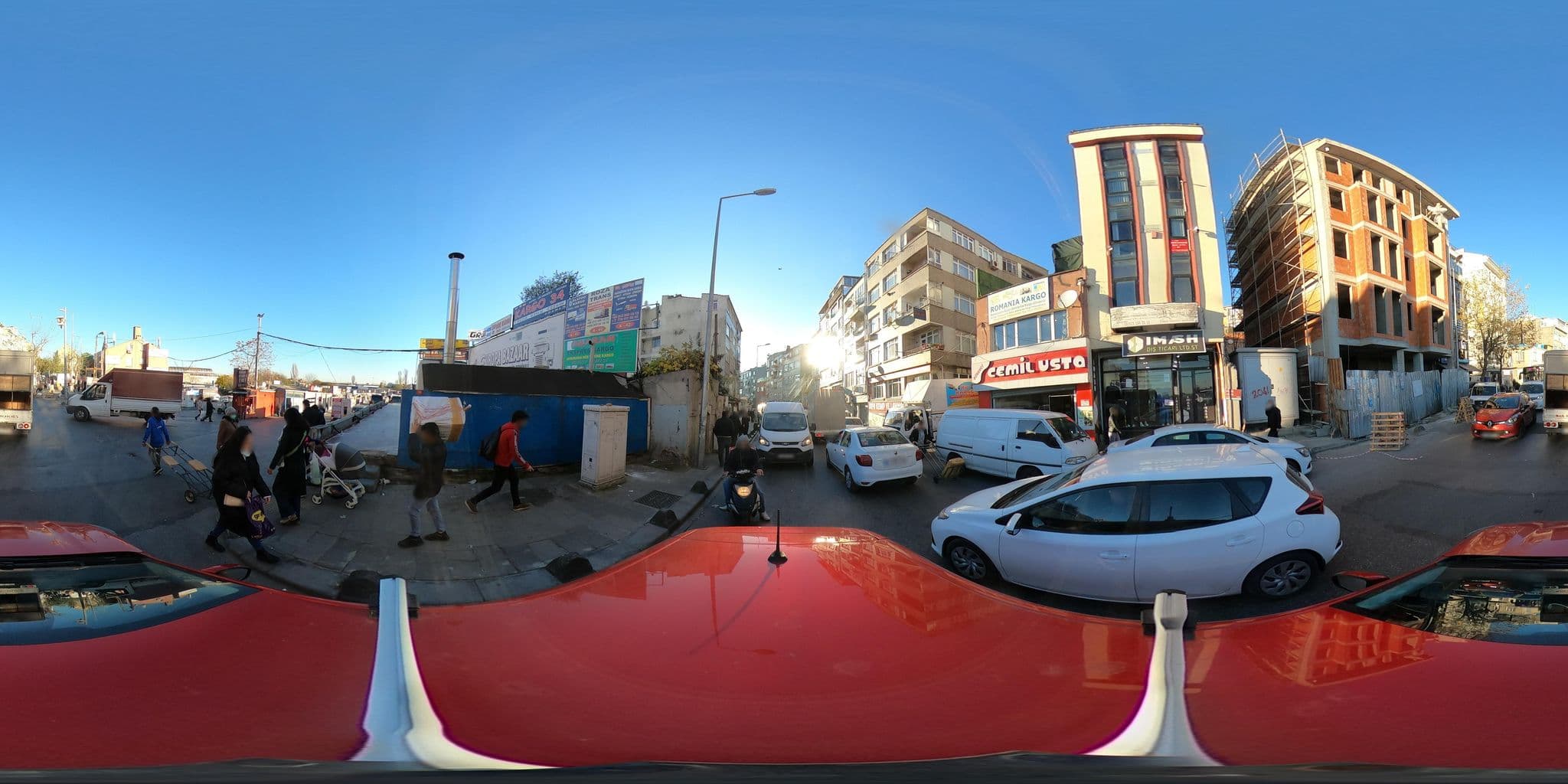 Street view near Yüksel İstanbul Yenikapı, Istanbul