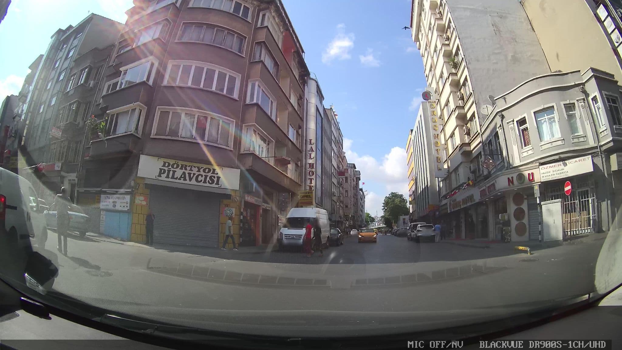 Street view near Grand oruç hotel, Istanbul