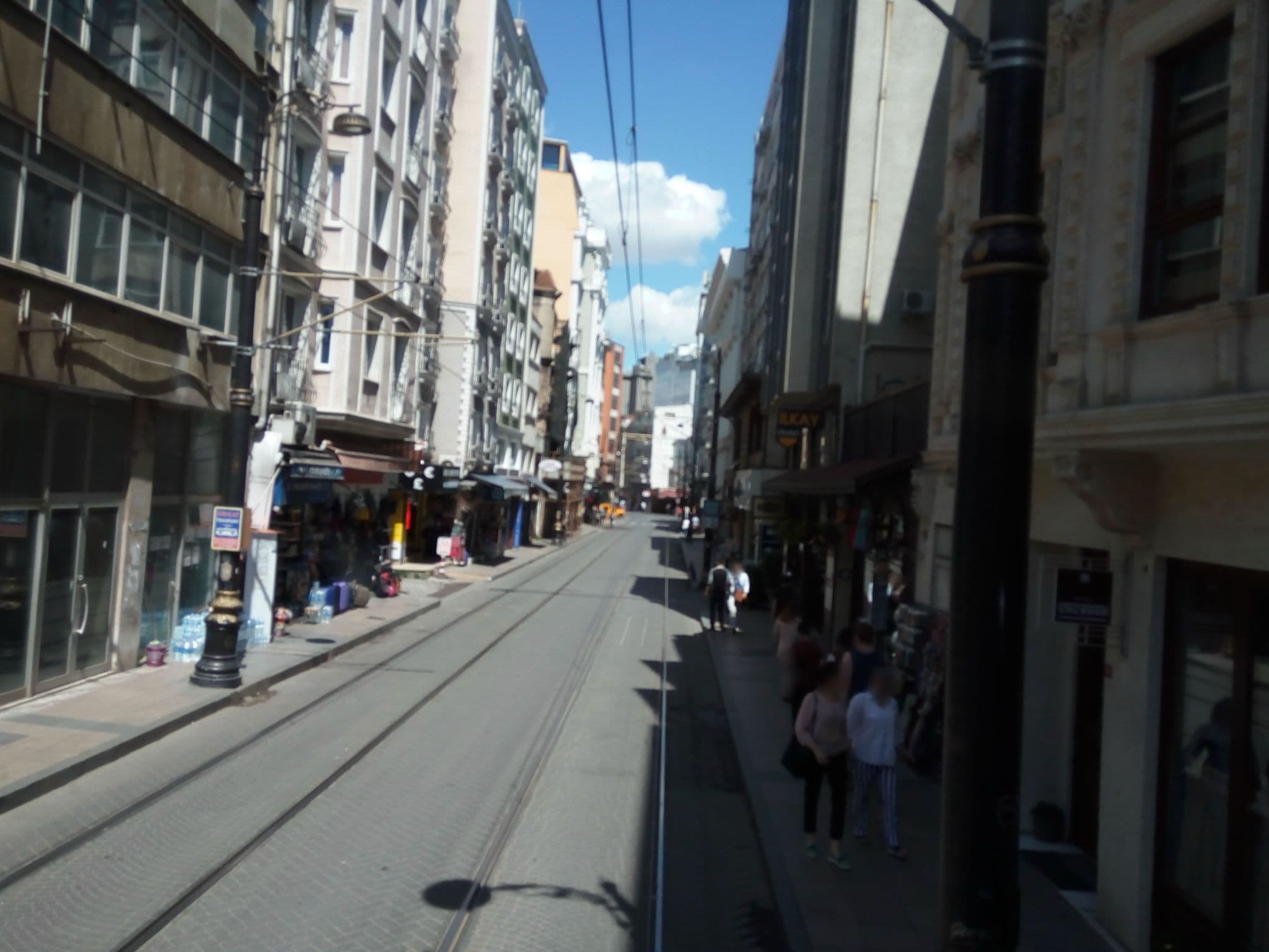 Street view near Lalahan Hotel, Eminönü