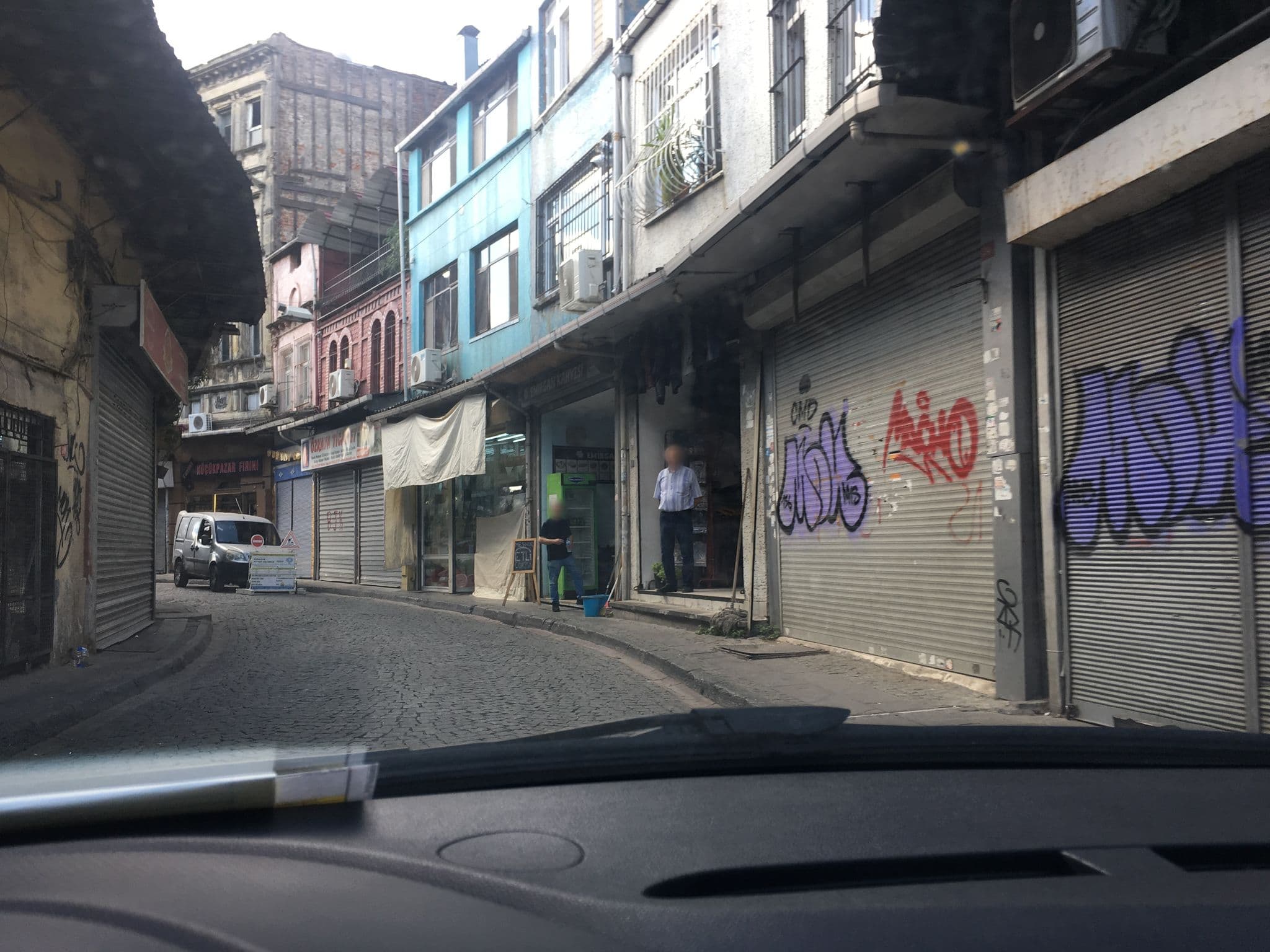 Street view near Sea star hotel, Eminönü