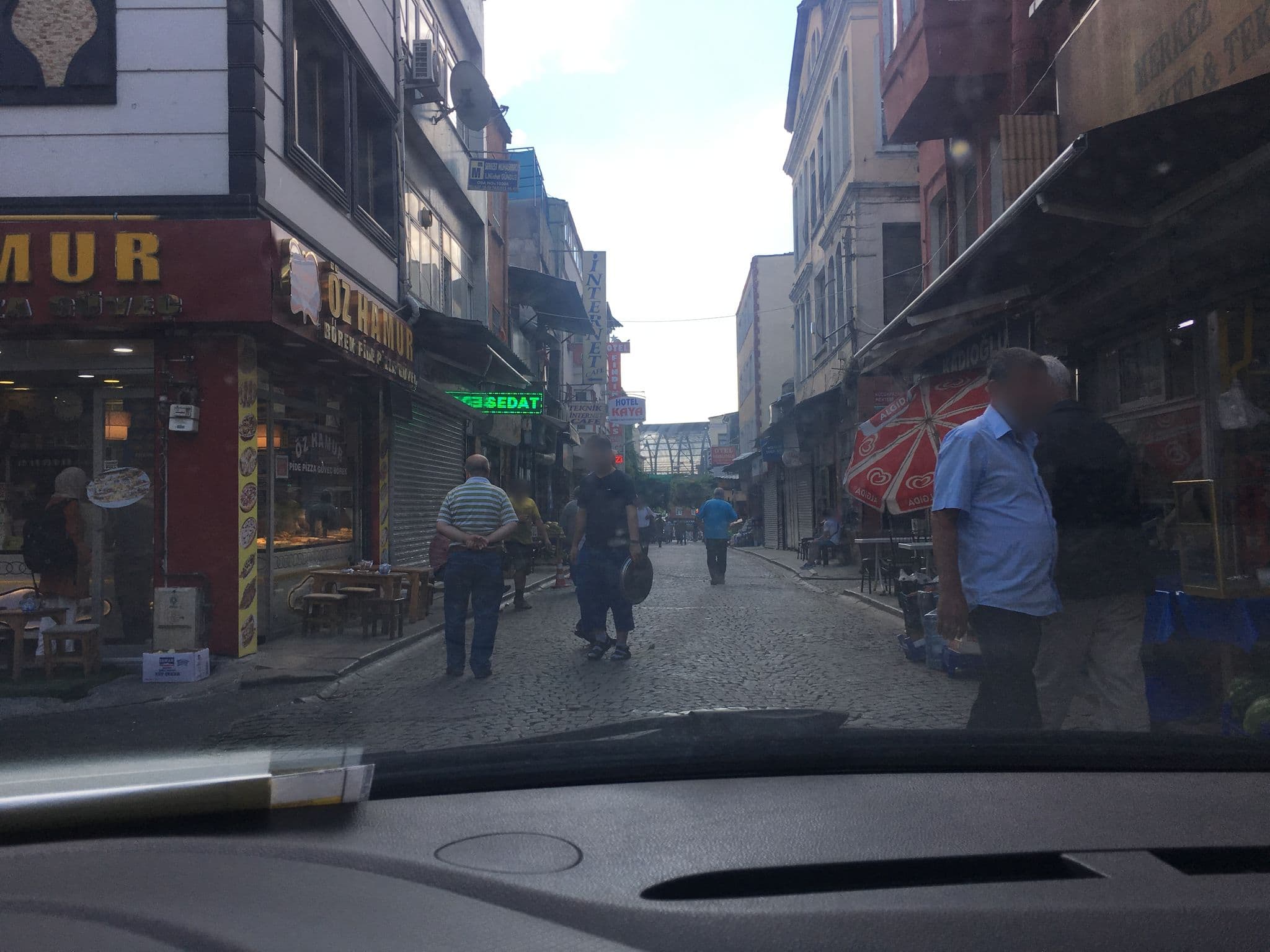 Street view near Kaya hotel, Eminönü