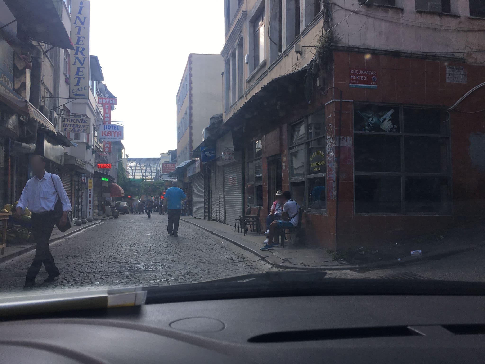 Street view near Kral mert otel, Eminönü