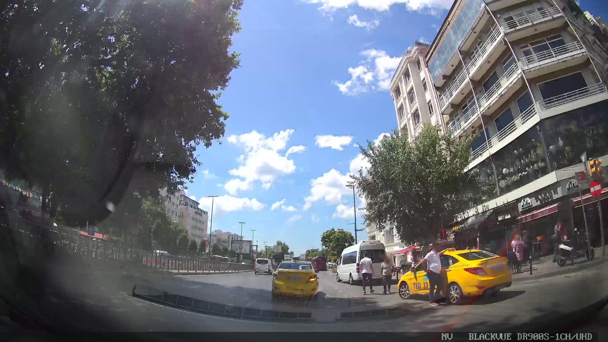 Street view near Marmara Place Hotel, Istanbul