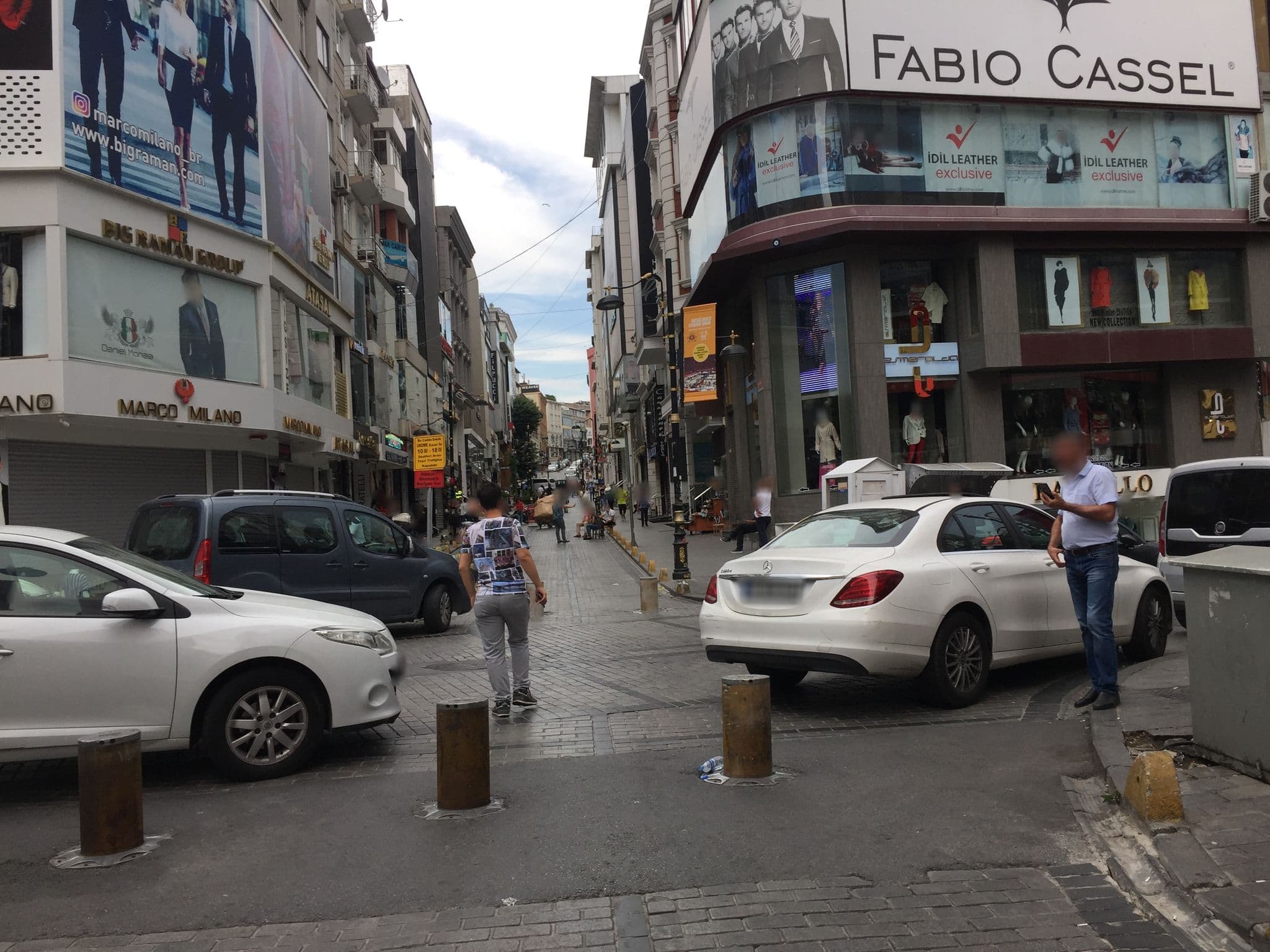 Street view near Hotel Sahinler, Istanbul