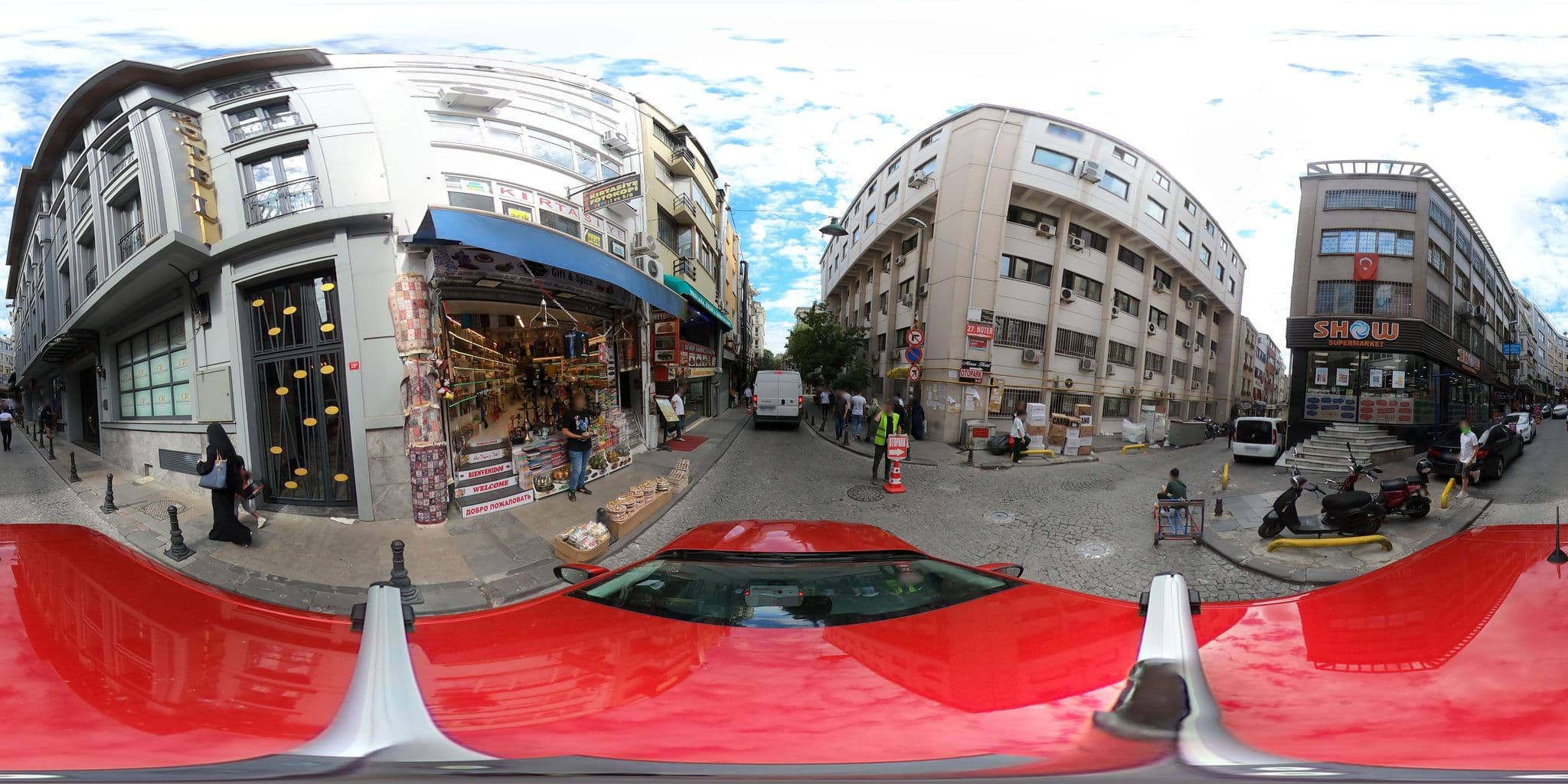 Street view near Miman Hotel, Sultanahmet
