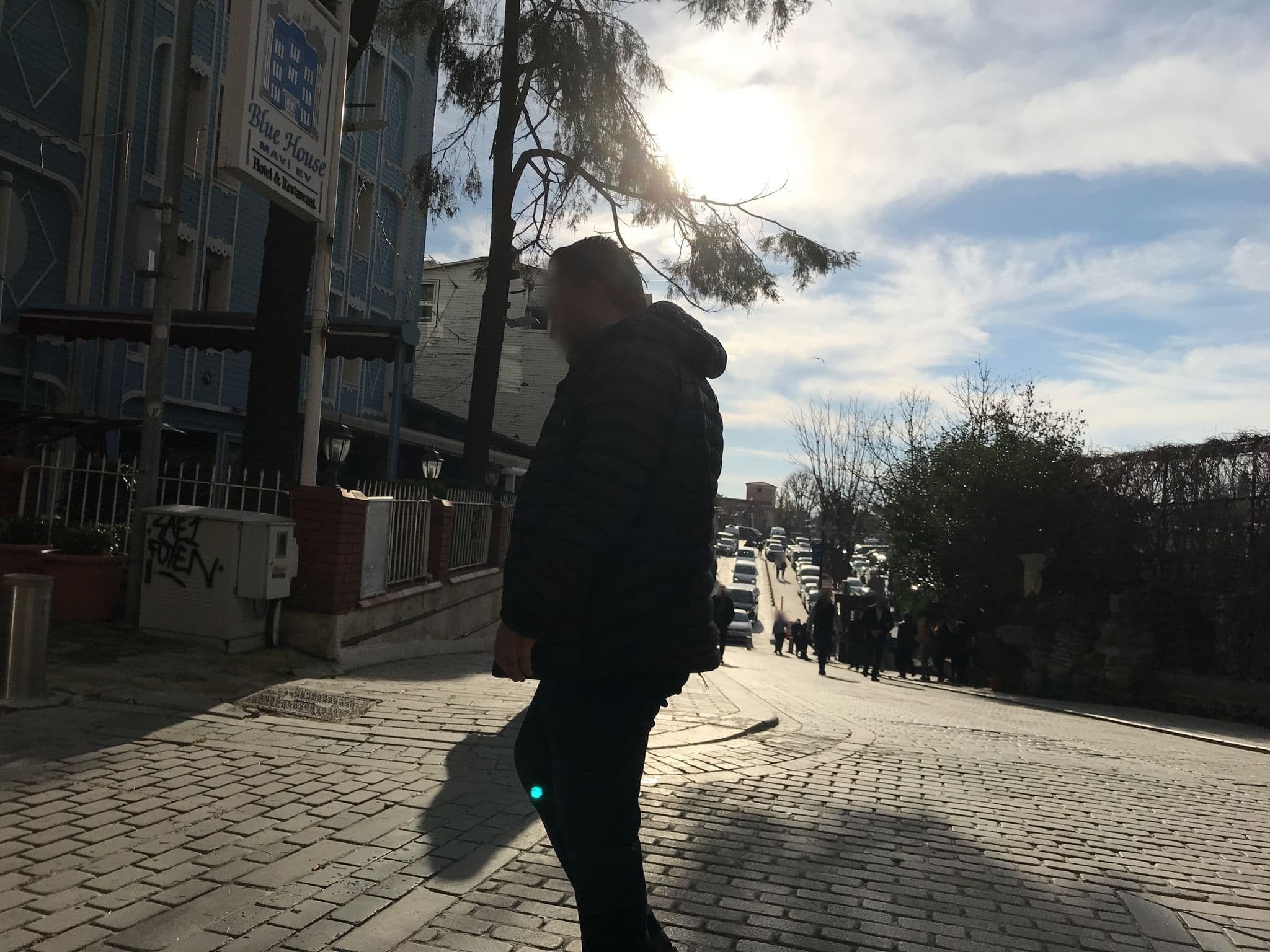 Street view near Aşkın Hotel, Sultanahmet — © asturksever (CC BY-SA · Mapillary)