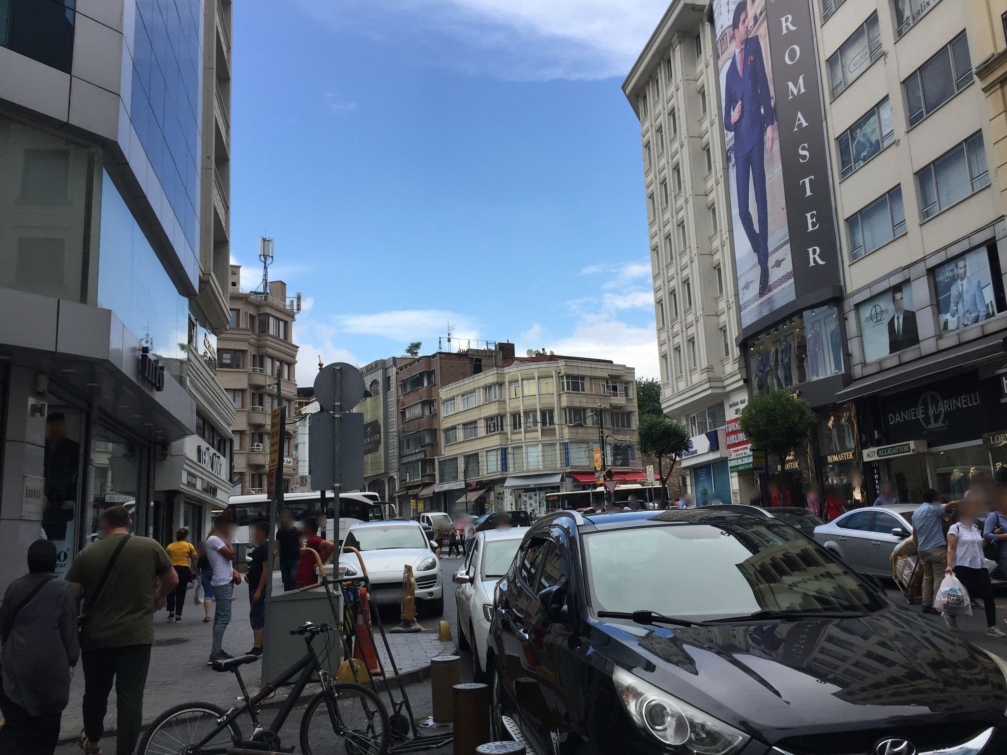 Street view near Hotel Polatdemir Istanbul, Istanbul