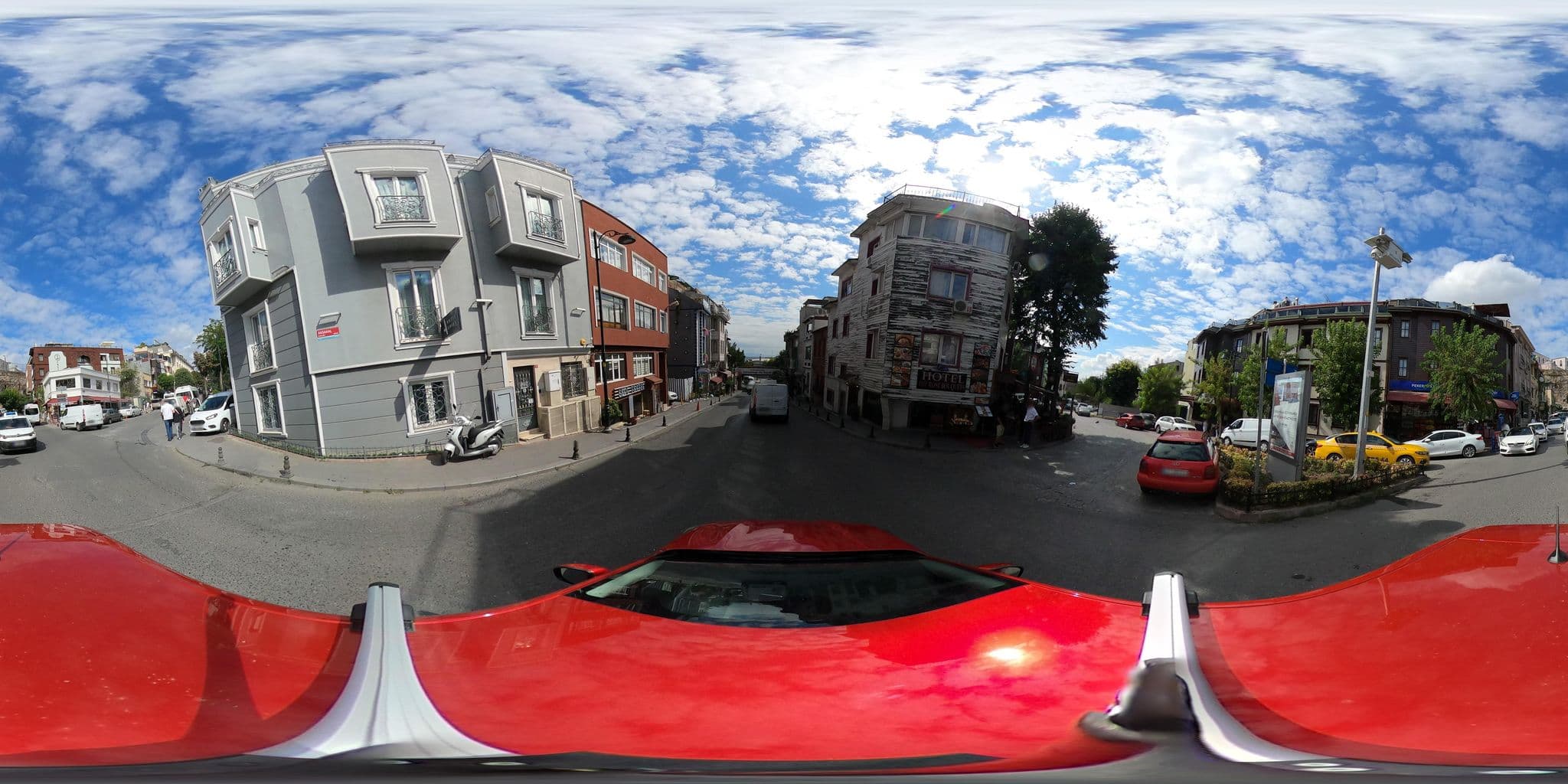 Street view near Hotel Amira Istanbul, Sultanahmet — © ademturkmen (CC BY-SA · Mapillary)