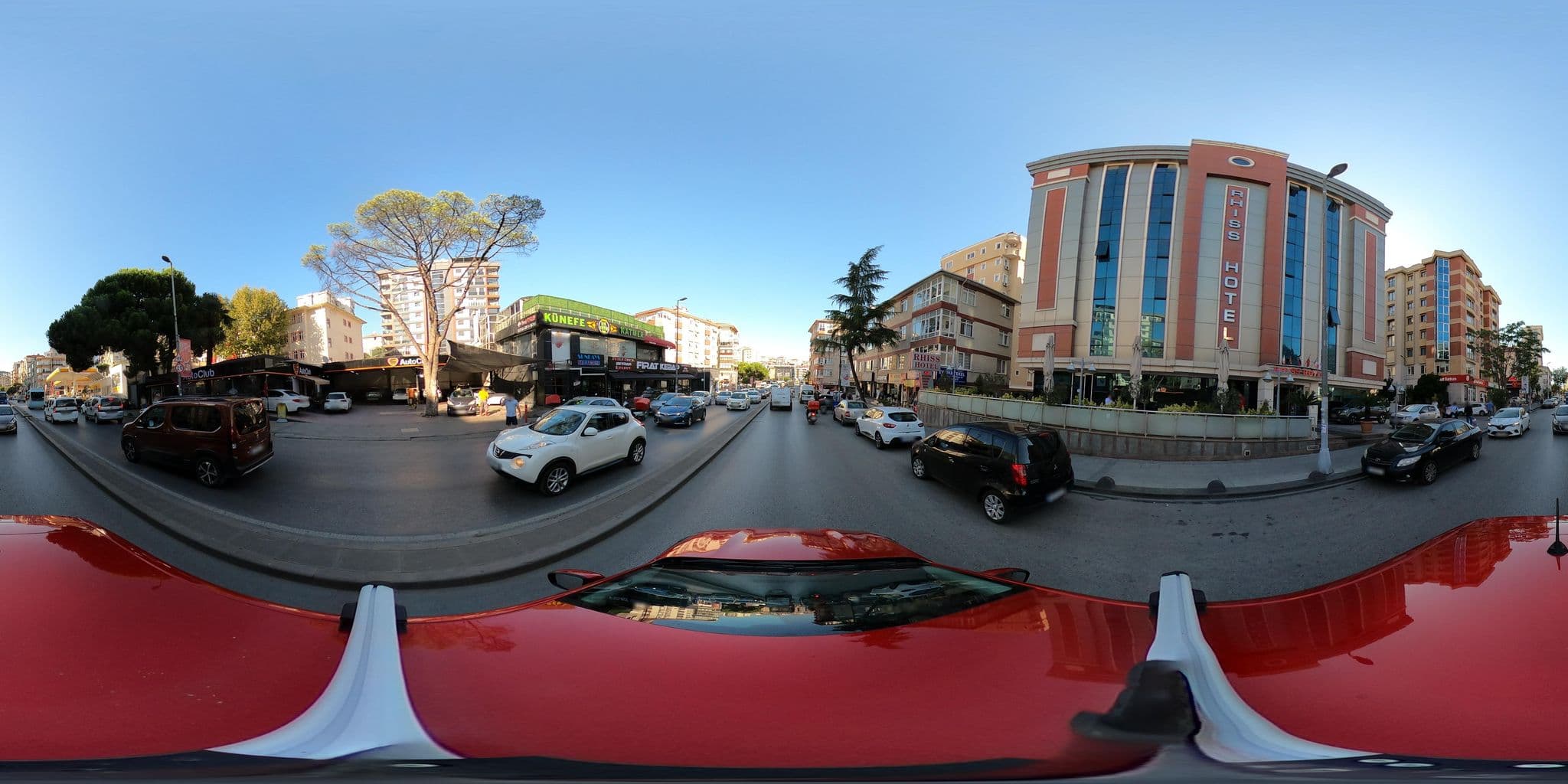 Street view near Rhiss Hotel, Ataşehir — © ademturkmen (CC BY-SA · Mapillary)