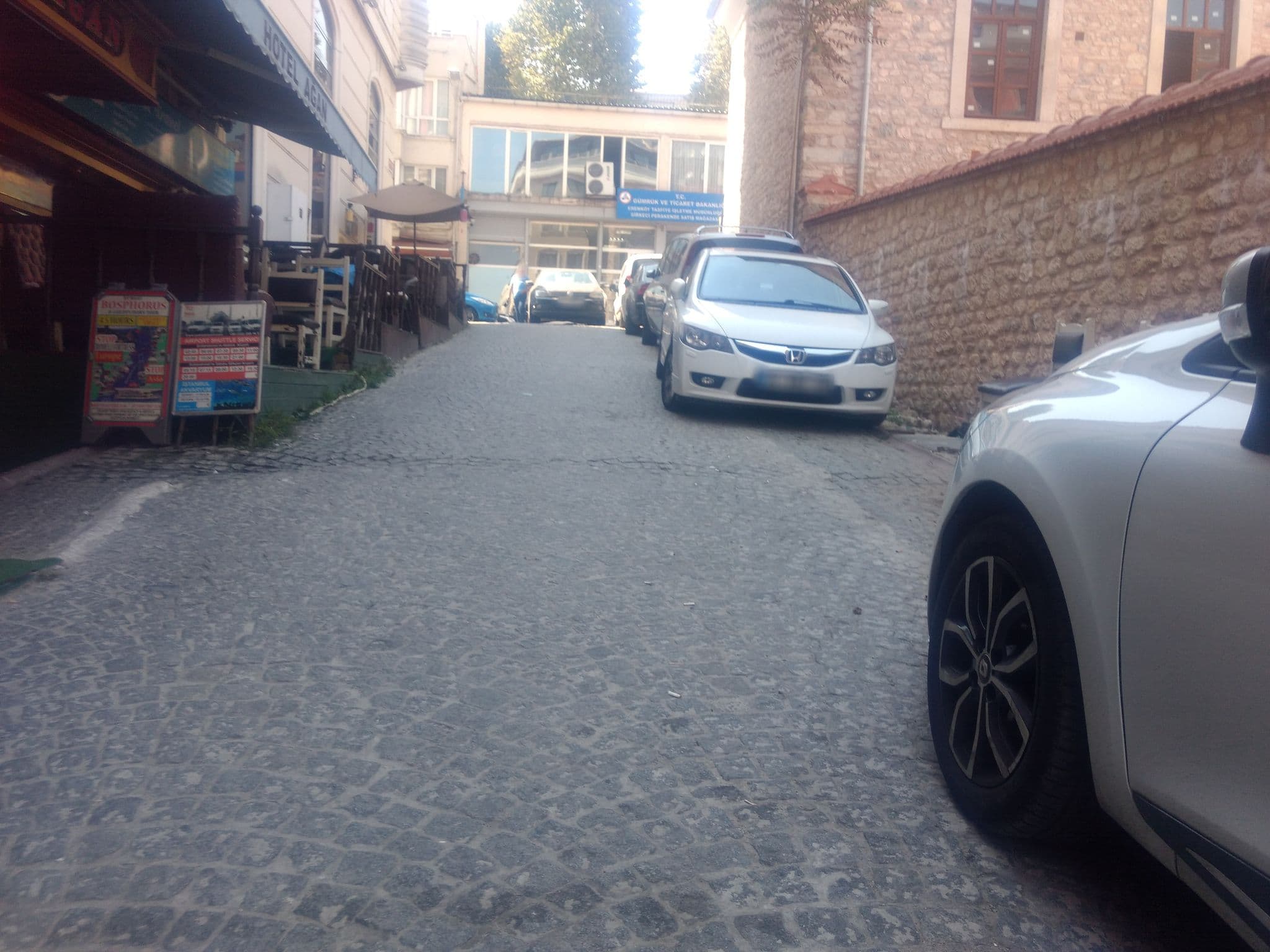 Street view near Ağan hotel, Eminönü
