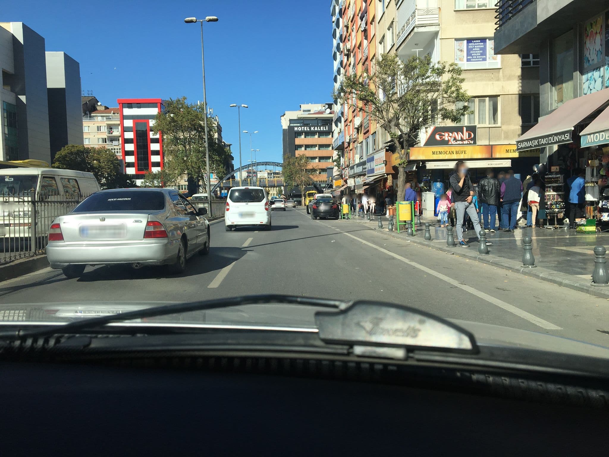 Street view near Hotel Burak, Gaziantep — © bayram44 (CC BY-SA · Mapillary)