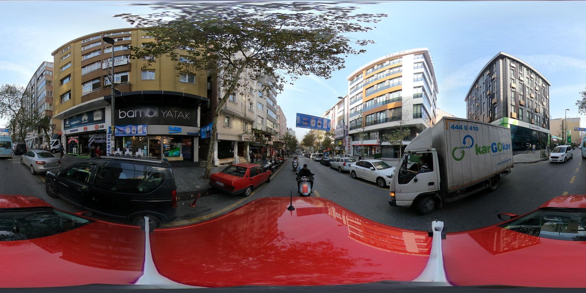 Street view near Otel Gül, Levent — © ademturkmen (CC BY-SA · Mapillary)