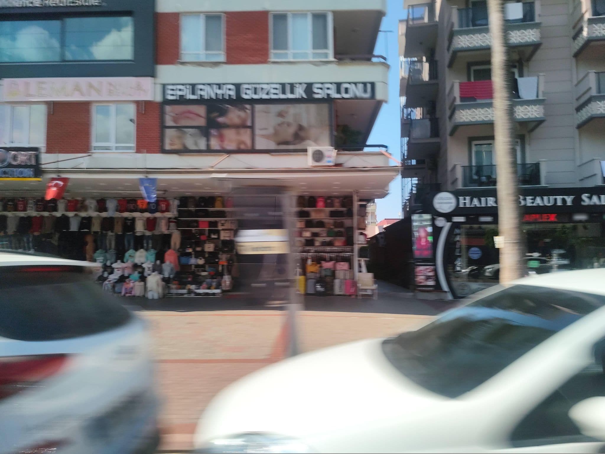 Street view near Aslan Corner Hotels, Alanya — © ldenisn (CC BY-SA · Mapillary)