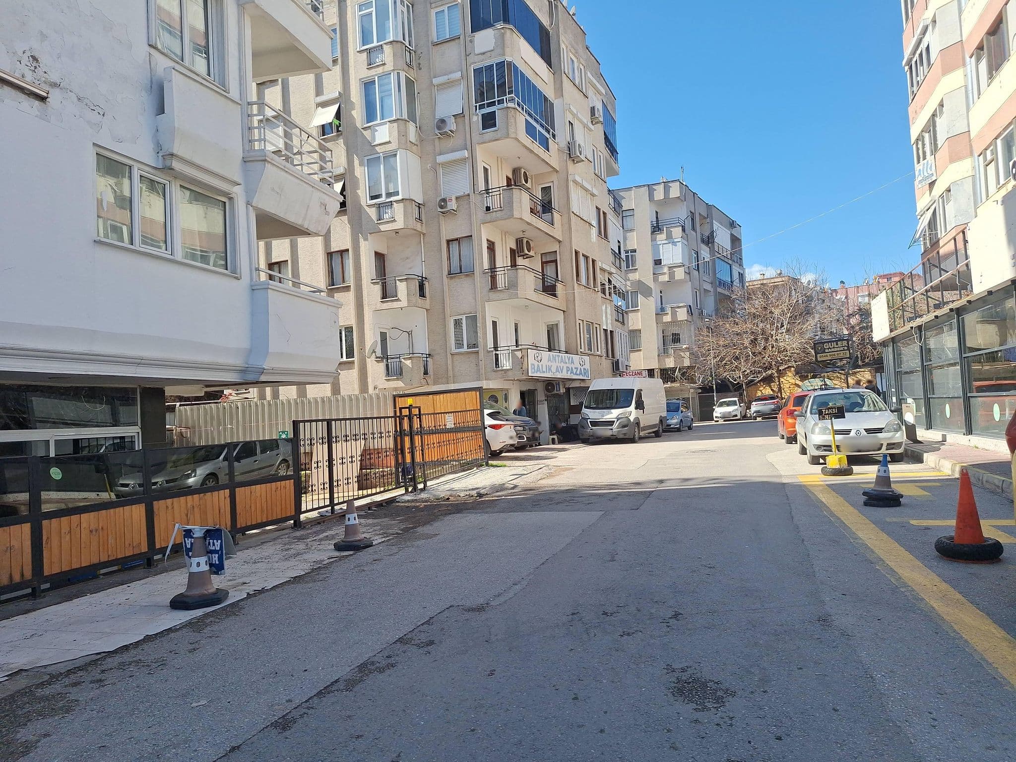 Street view near Atalla Hotel, Antalya