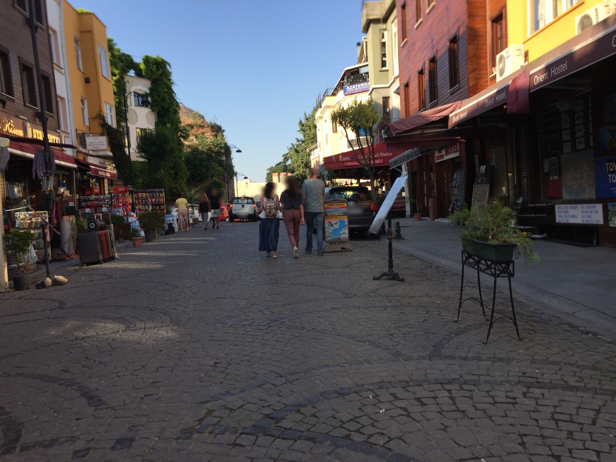 Street view near Shabby Guesthouse, Sultanahmet