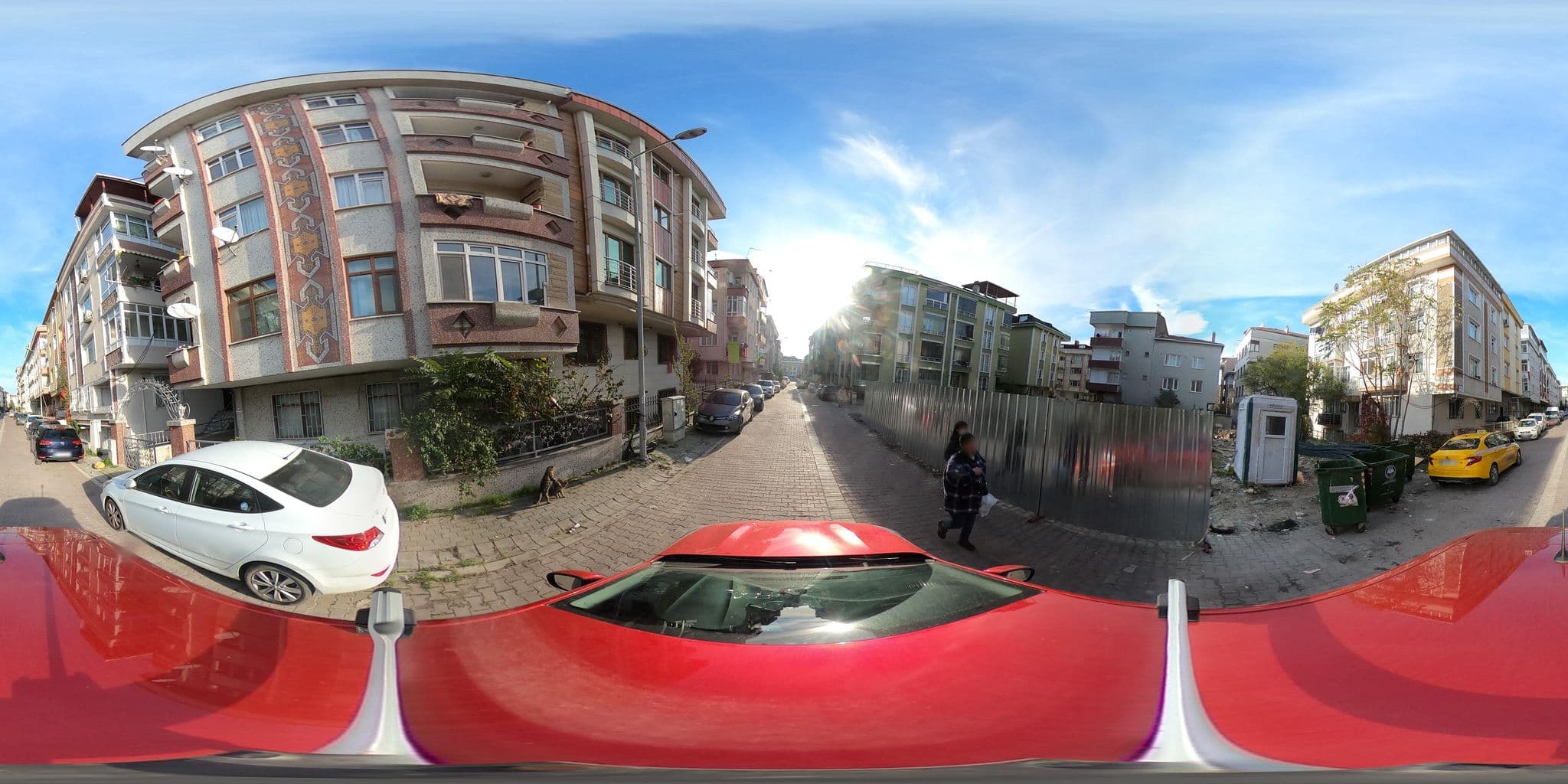Street view near amaar, Küçükçekmece — © ademturkmen (CC BY-SA · Mapillary)