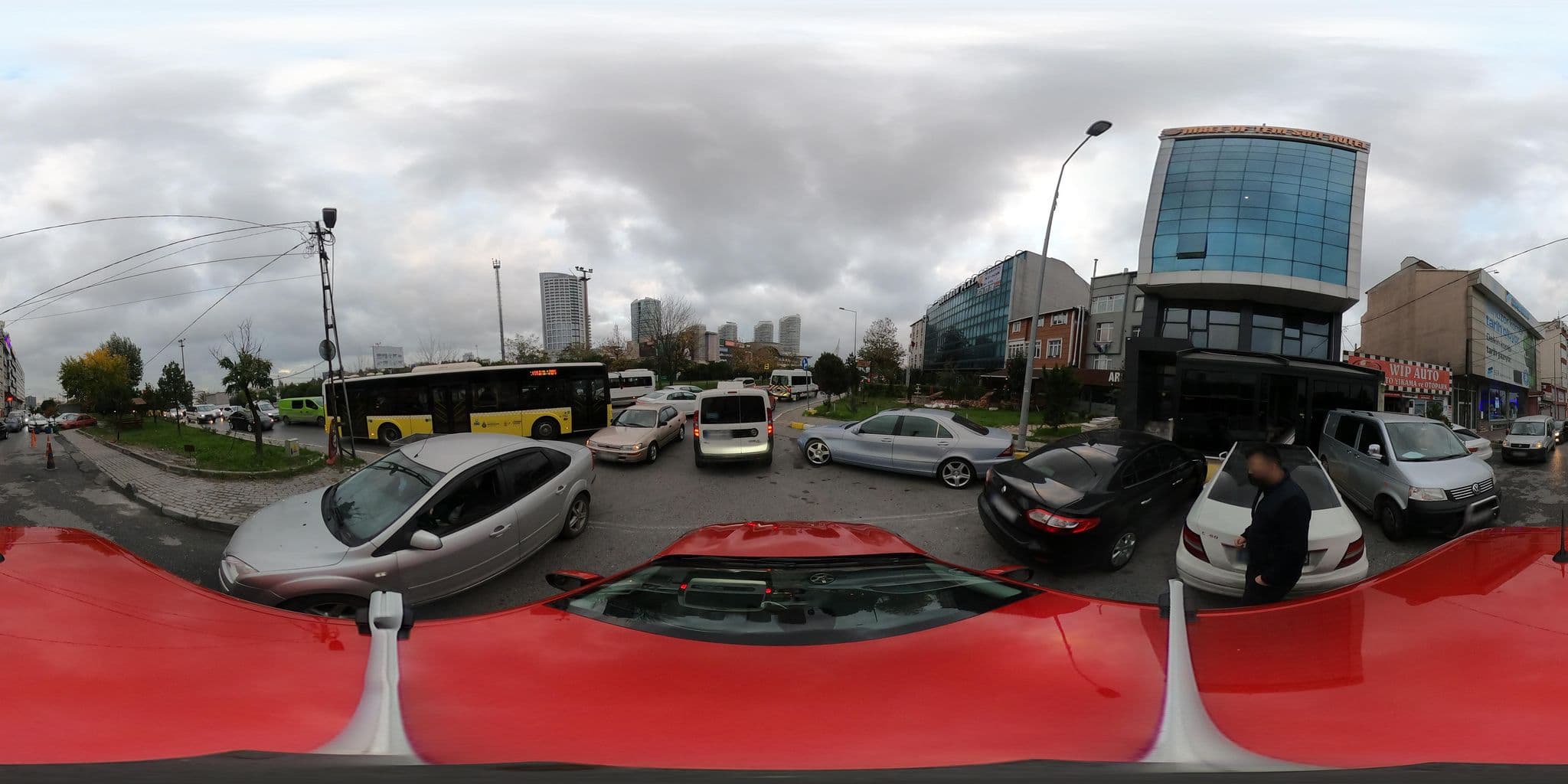 Street view near Mall Of Tem Suit Hotel, Başakşehir — © ademturkmen (CC BY-SA · Mapillary)