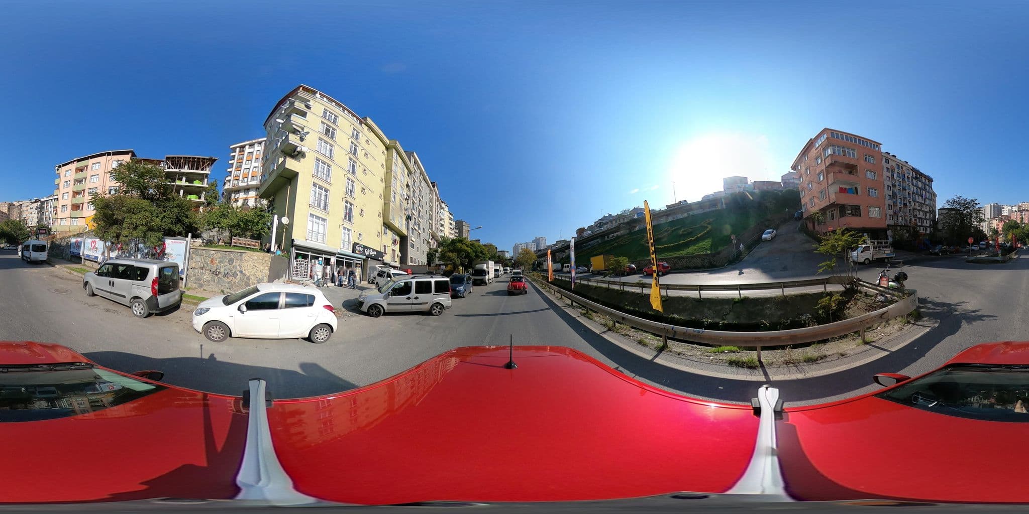 Street view near Cevher Sokaği No:23, Maslak — © ademturkmen (CC BY-SA · Mapillary)